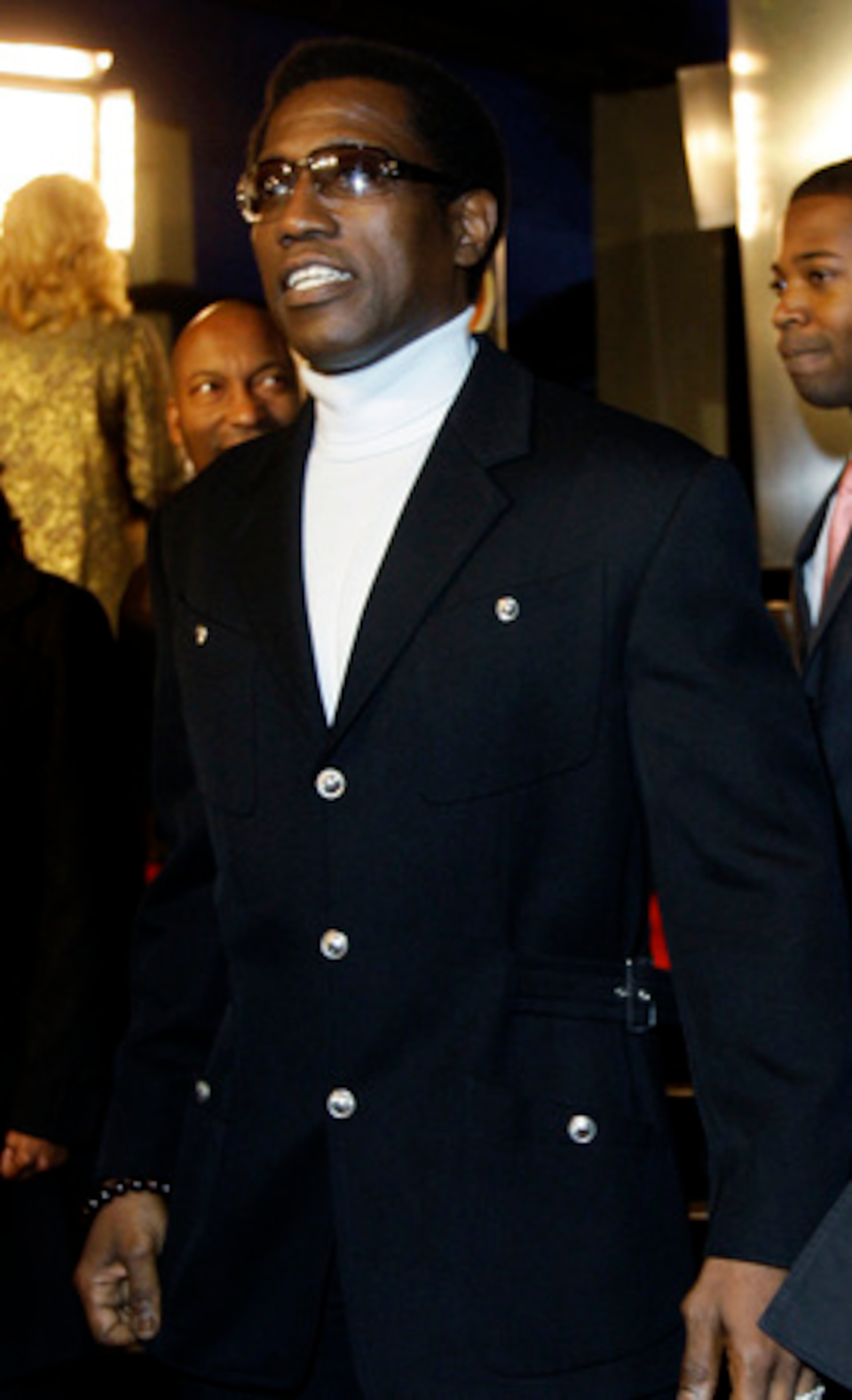 Wesley Snipes came out to support his friends' project.