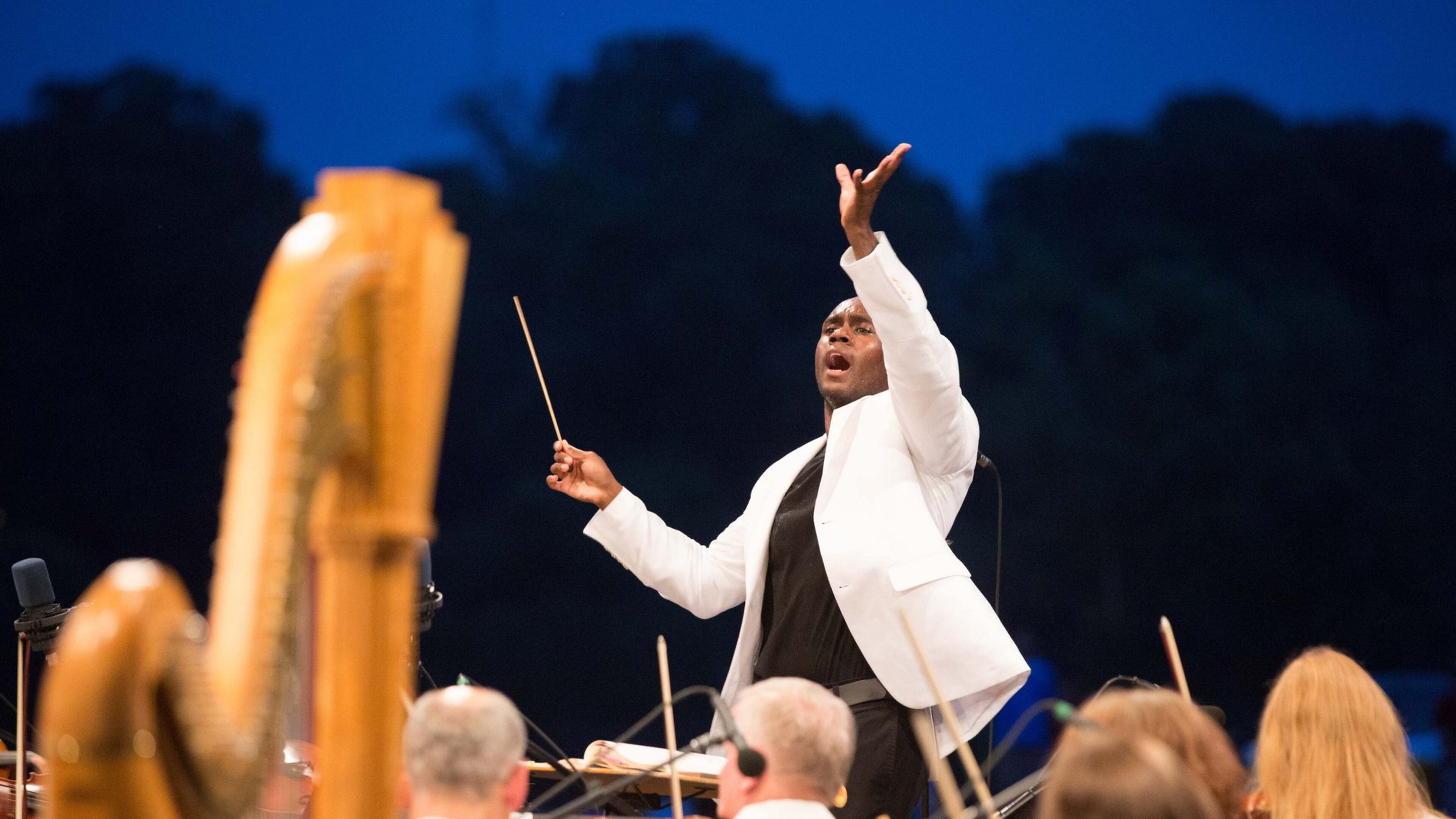 Atlanta Symphony Orchestra assistant conductor Joseph Young will bring the ensemble back to Piedmont Park for an outdoor concert under the stars on Thursday, June 23. CONTRIBUTED BY JEFF ROFFMAN