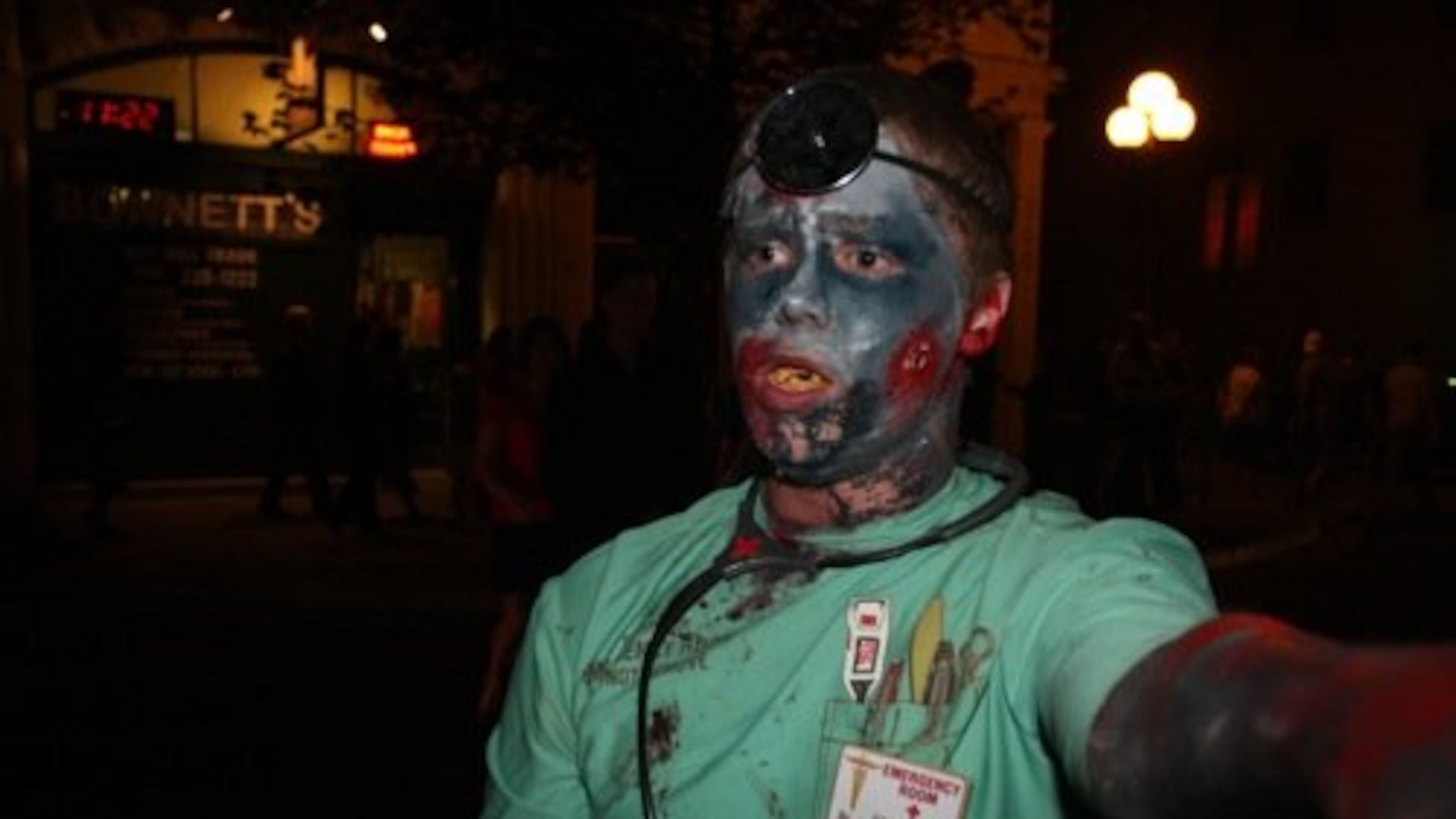 Zombies prowled the streets of the Oregon District Friday, June 5, 2009, then partied at Club Vex. Did you walk with the zombies?