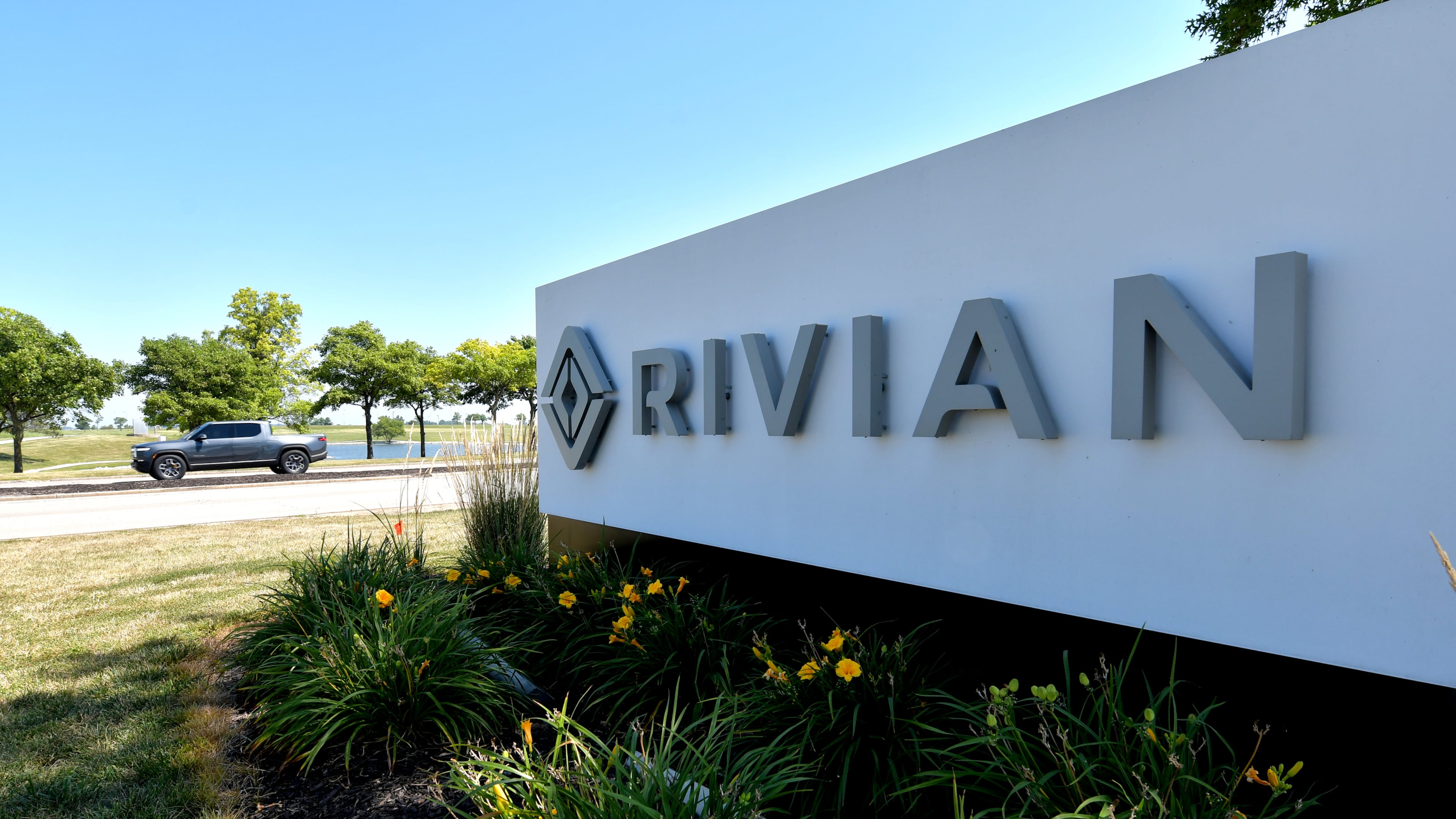 The incentives package that the state offered Rivian to build a $5 billion plant in east Georgia is now a new issue in the race for governor. (Photo for the Atlanta Journal Constitution by Ron Johnson)
