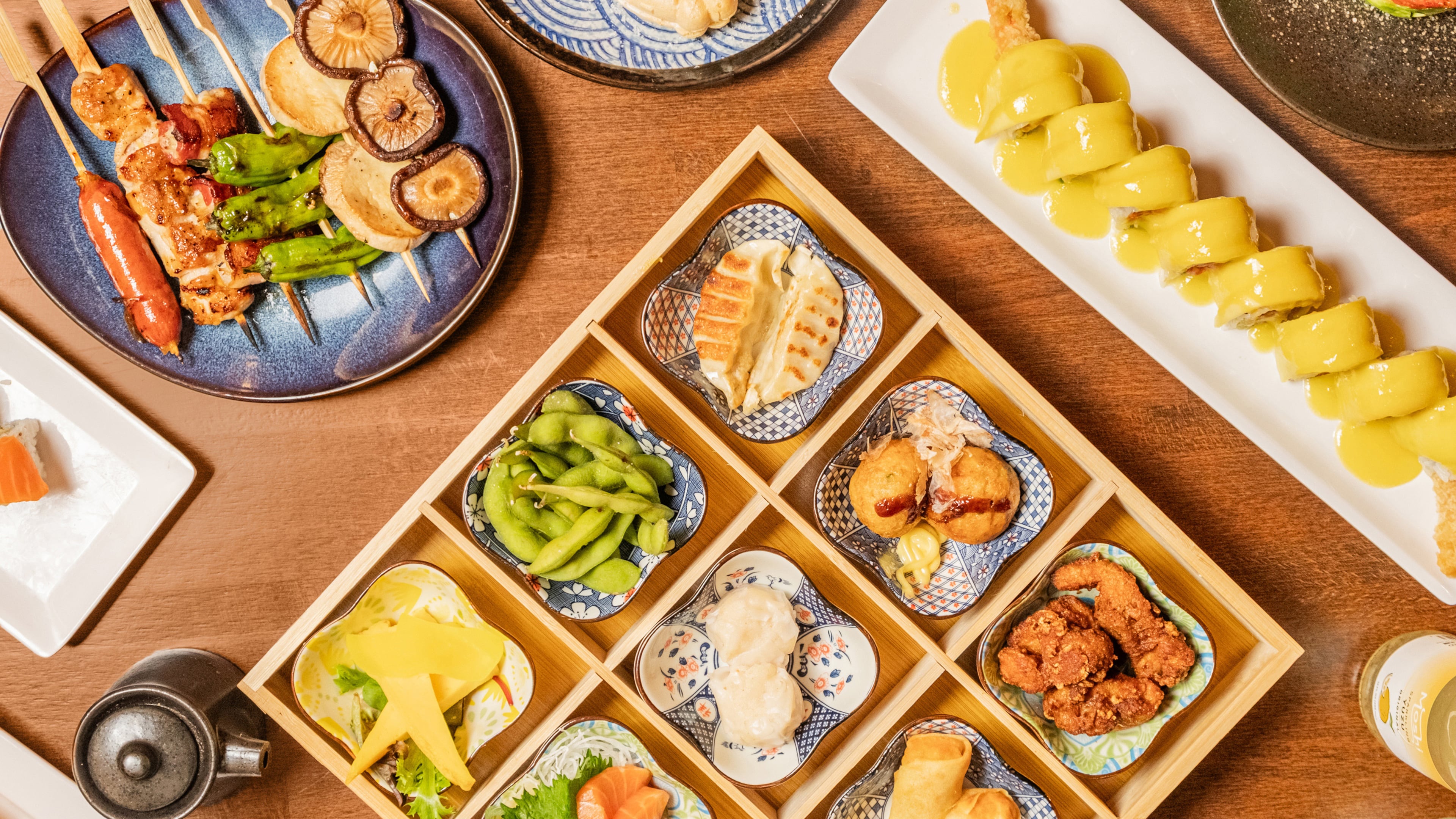 A selection from the wide-ranging menu of Bobo Izakaya in the Toco Hill shopping center. (Courtesy of Bobo Izakaya)