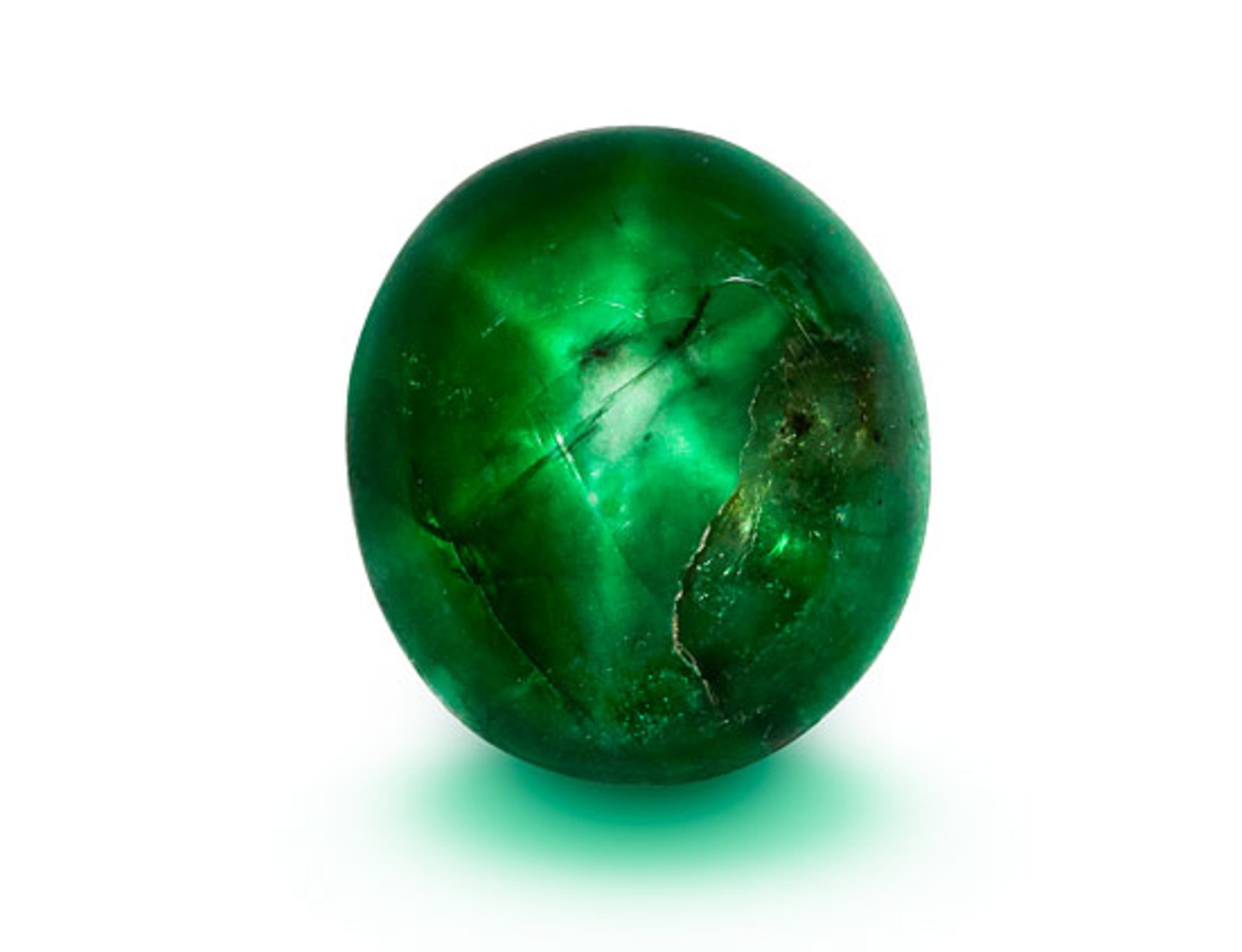 The Marcial de Gomar Star Emerald is the largest star emerald ever found with an estimated value between $2 million and 3 million.