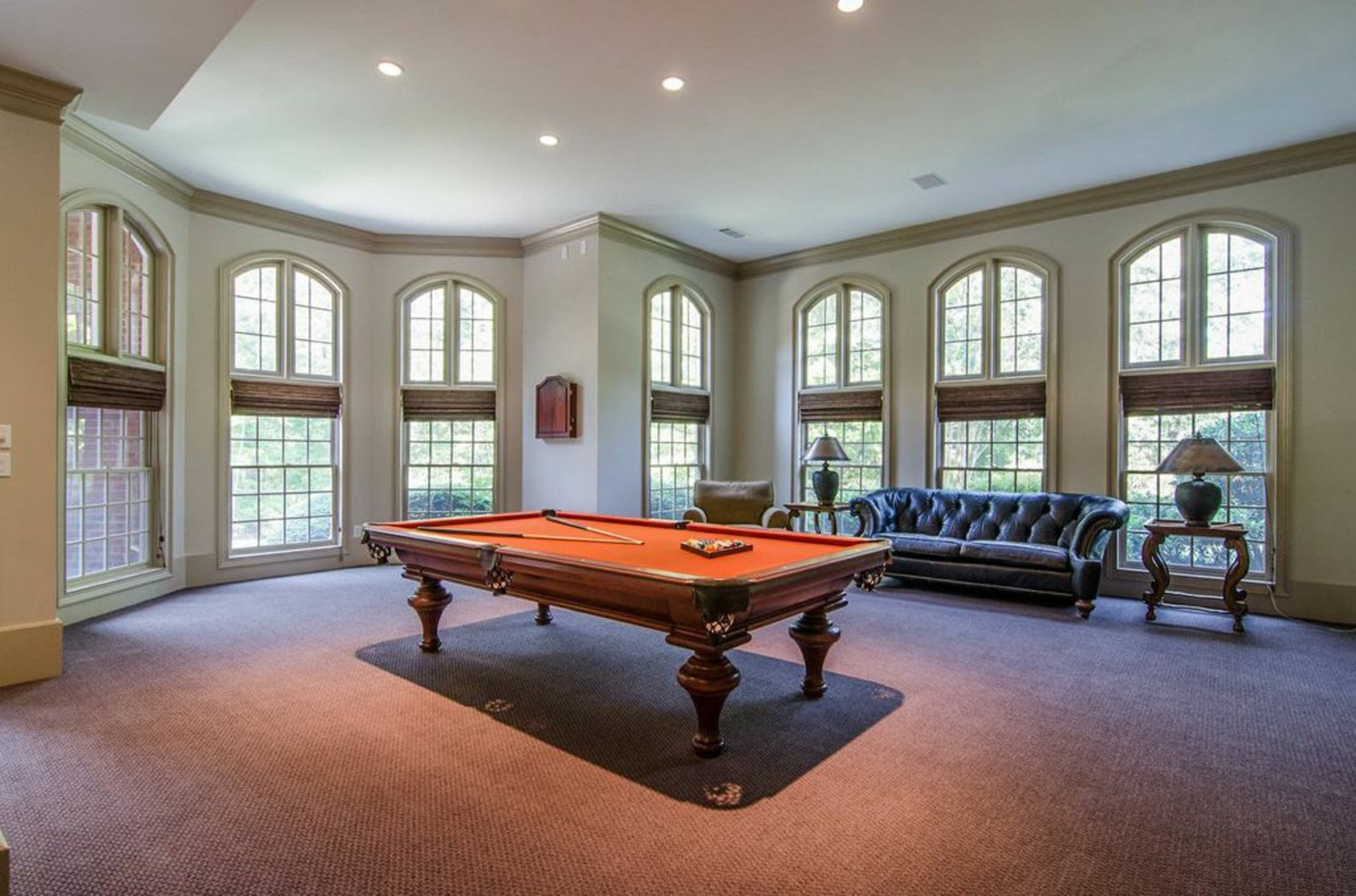 Former Braves pitcher Tom Glavine is selling his Alpharetta mansion for $2 million. According to the listing with Harry Norman Realtors, the seven-bedroom, 9 1/2-bathroom estate sits on 1.95 acres in the Country Club of the South. The home also features a media room, bar, game room, exercise room, indoor golf and pool.