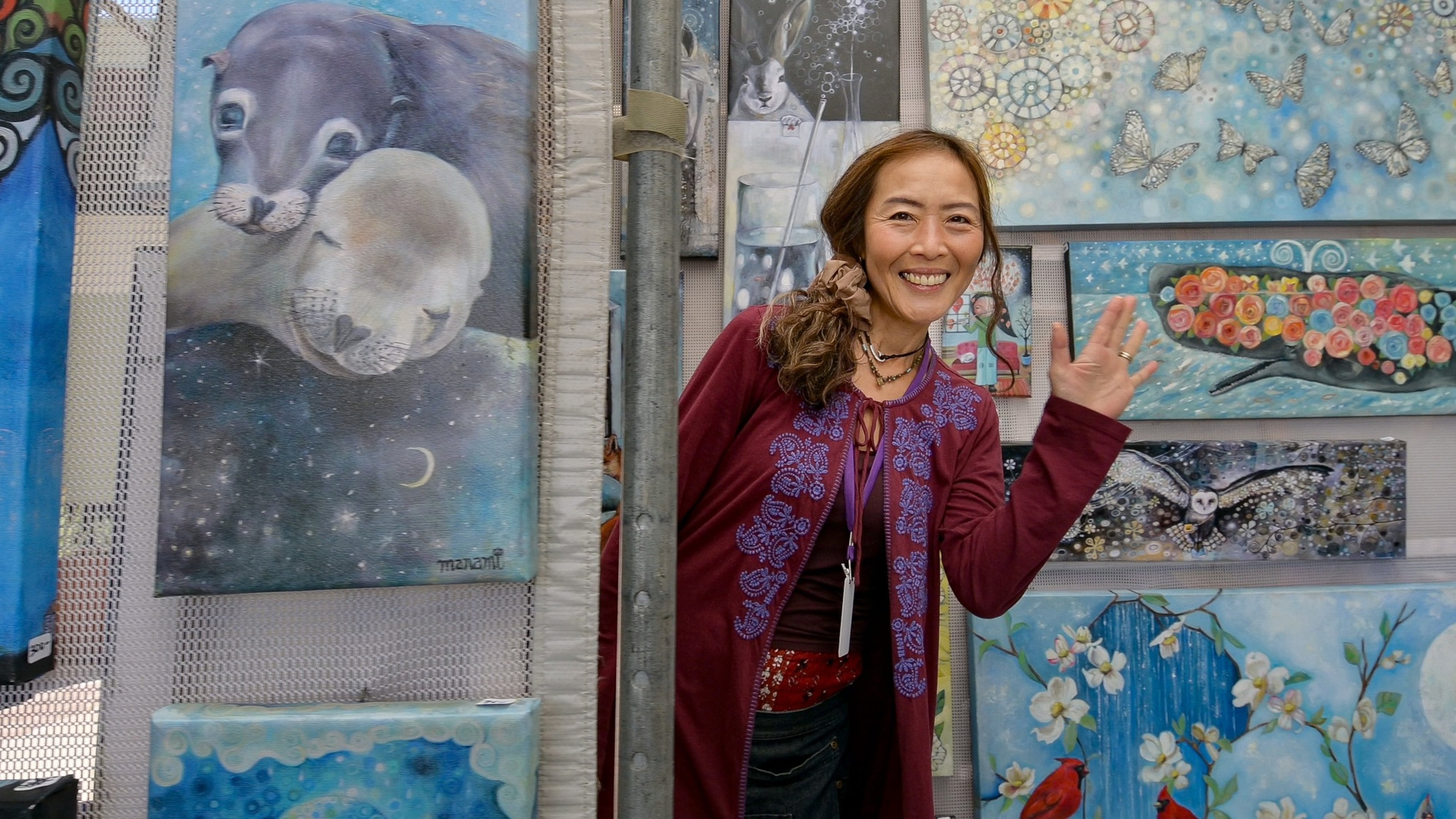 Works from more than 100 artists will be featured at the Norcross Art Splash Festival on Saturday, Oct. 3 and Sunday, Oct. 4. (Courtesy Norcross Art Splash Festivals)