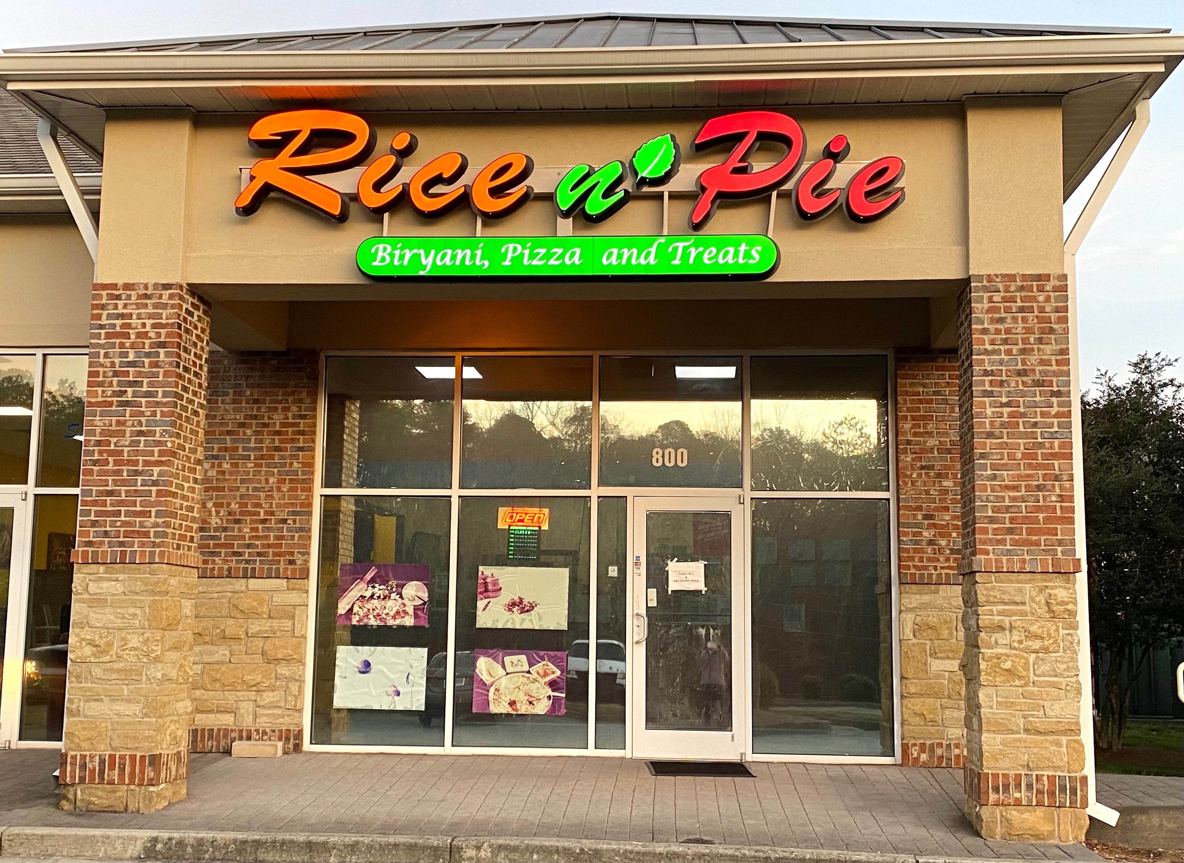 Located in the Gwinnett County town of Berkeley Lake, Rice n' Pie focuses on Indian fusion via rice dishes and pizzas. Ligaya Figueras/ligaya.figueras@ajc.com