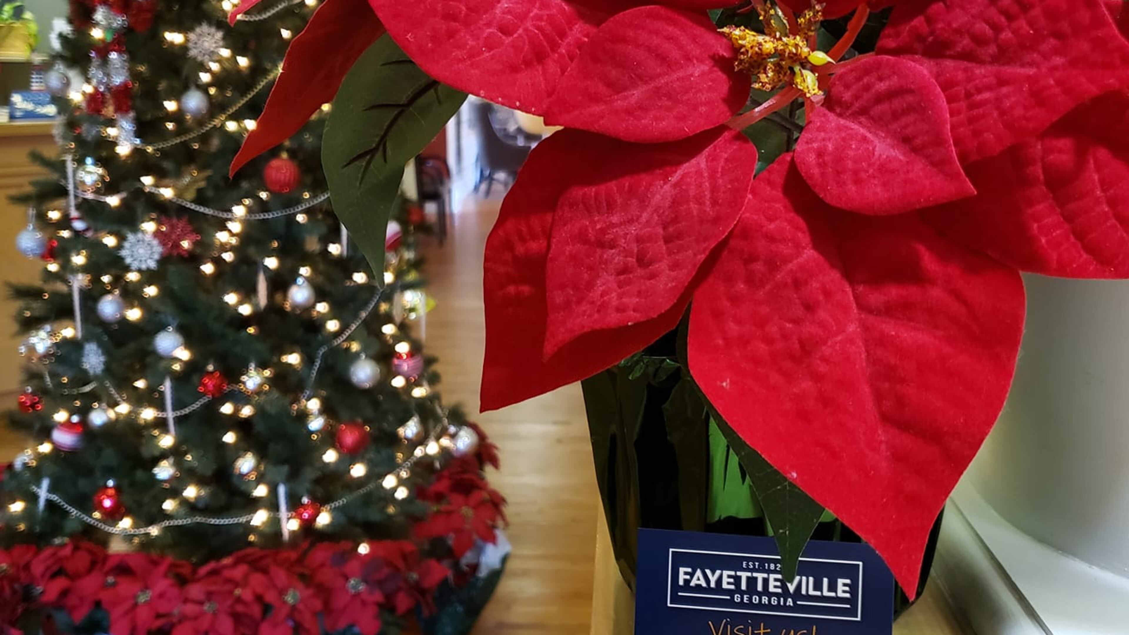 Fayetteville's annual Christmas tree lighting and parade will not be held this year due to concerns about increasing coronavirus rates. Courtesy City of Fayetteville