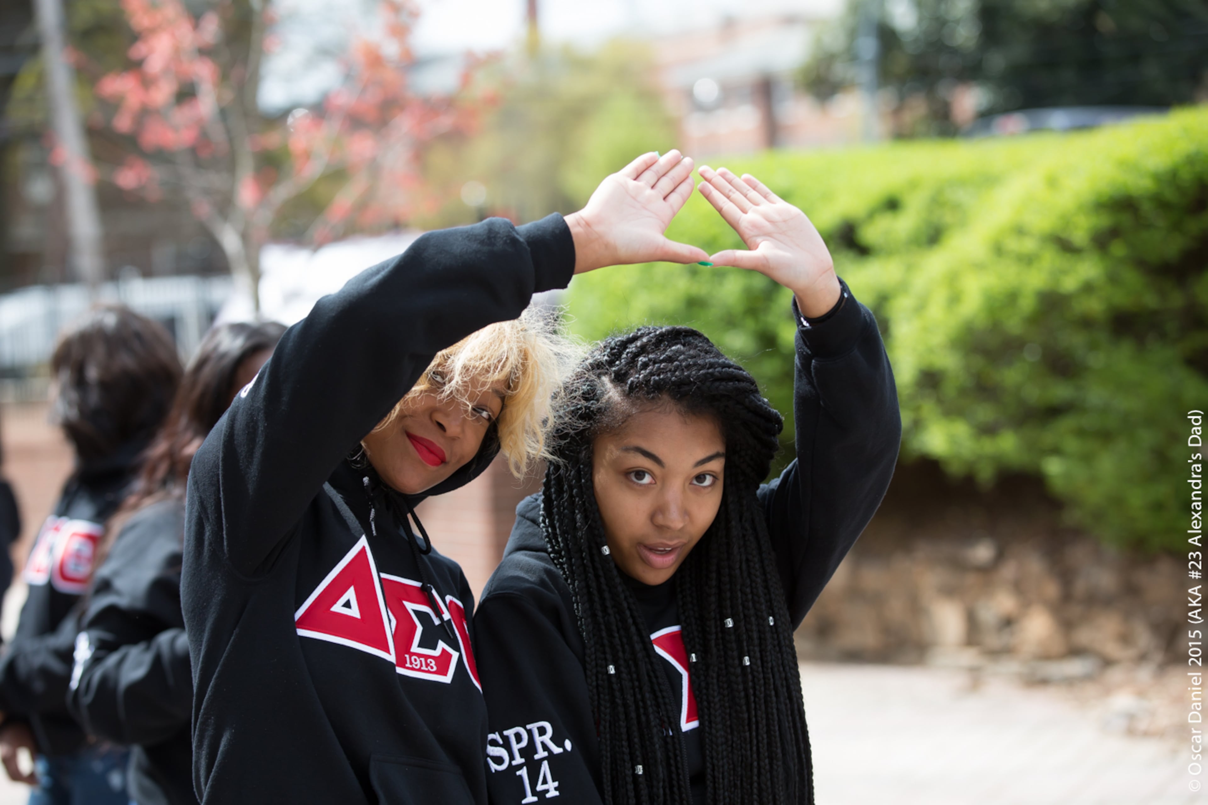 Today, nearly 100 years later, the Sigma Chapter at Clark Atlanta University is still producing strong sorors. Briar Davis and Jada Northington pledged in 2015.