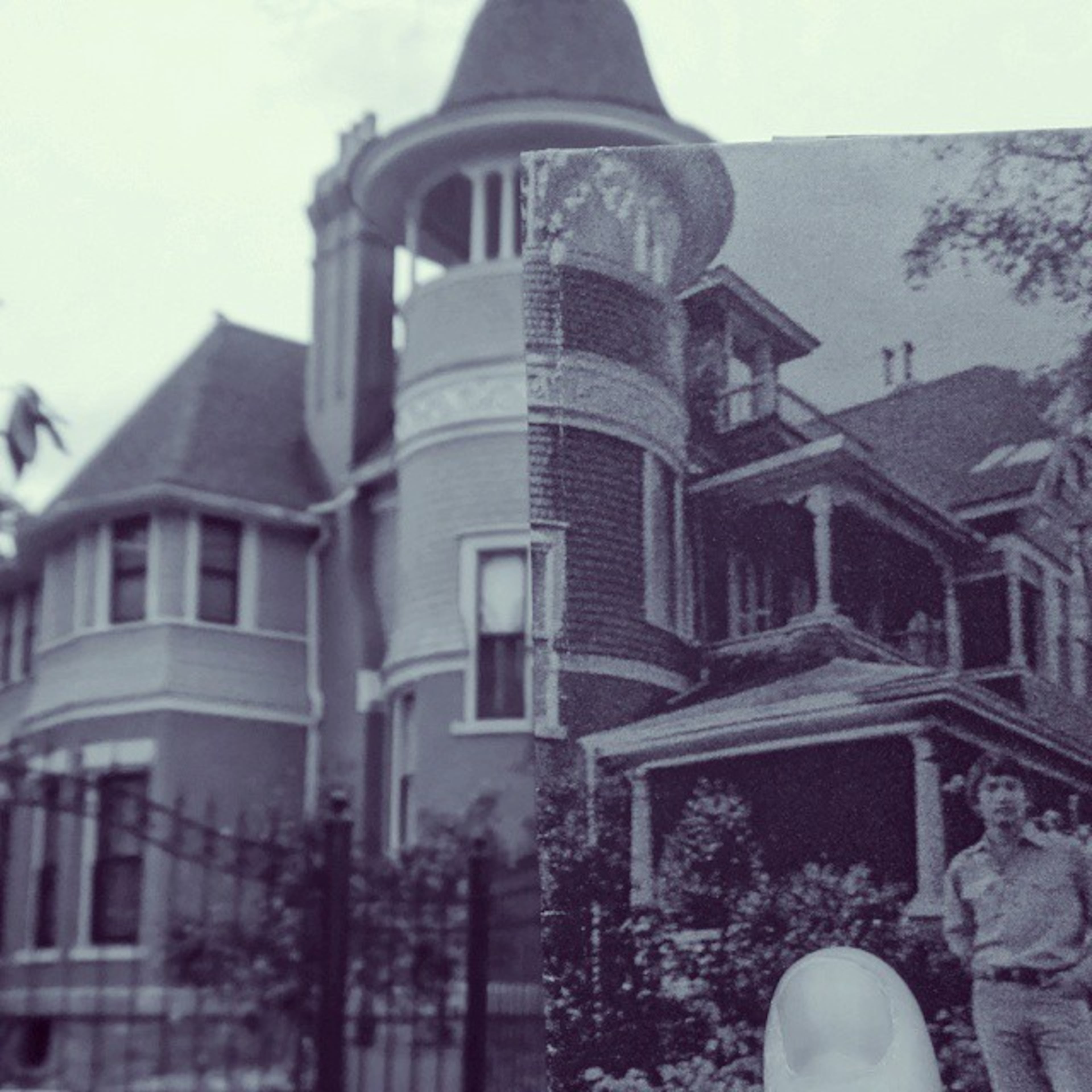 Restorer Robert Griggs stands in front of the Beath-Dickey House on Euclid Avenue in Inman Park. Credit: Christopher Moloney. Used with permission. See more on his FILMography blog and his Instagram page.