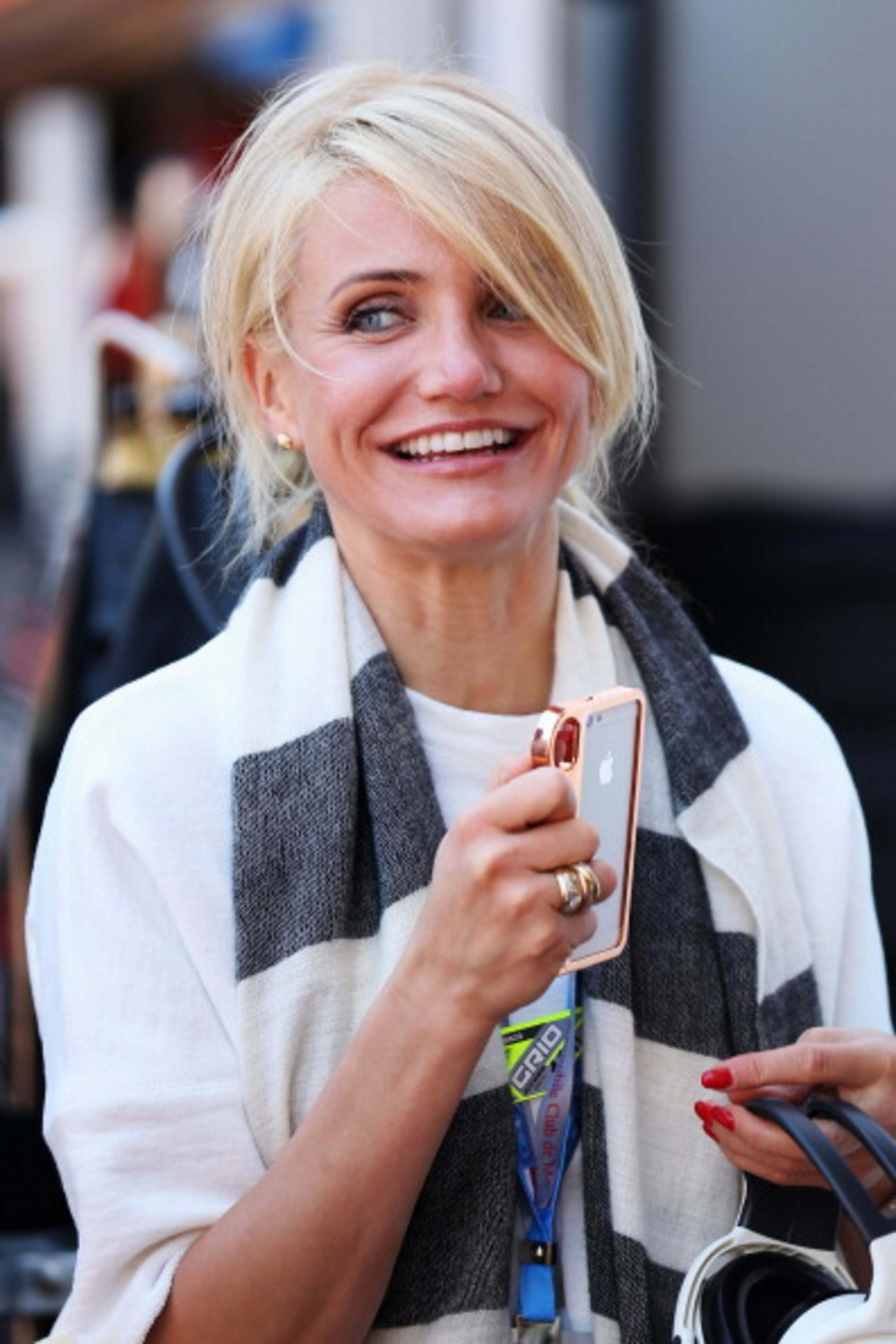 MONTE-CARLO, MONACO - MAY 26: Actress Cameron Diaz attends the Monaco Formula One Grand Prix at the Circuit de Monaco on May 26, 2013 in Monte-Carlo, Monaco. (Photo by Mark Thompson/Getty Images)