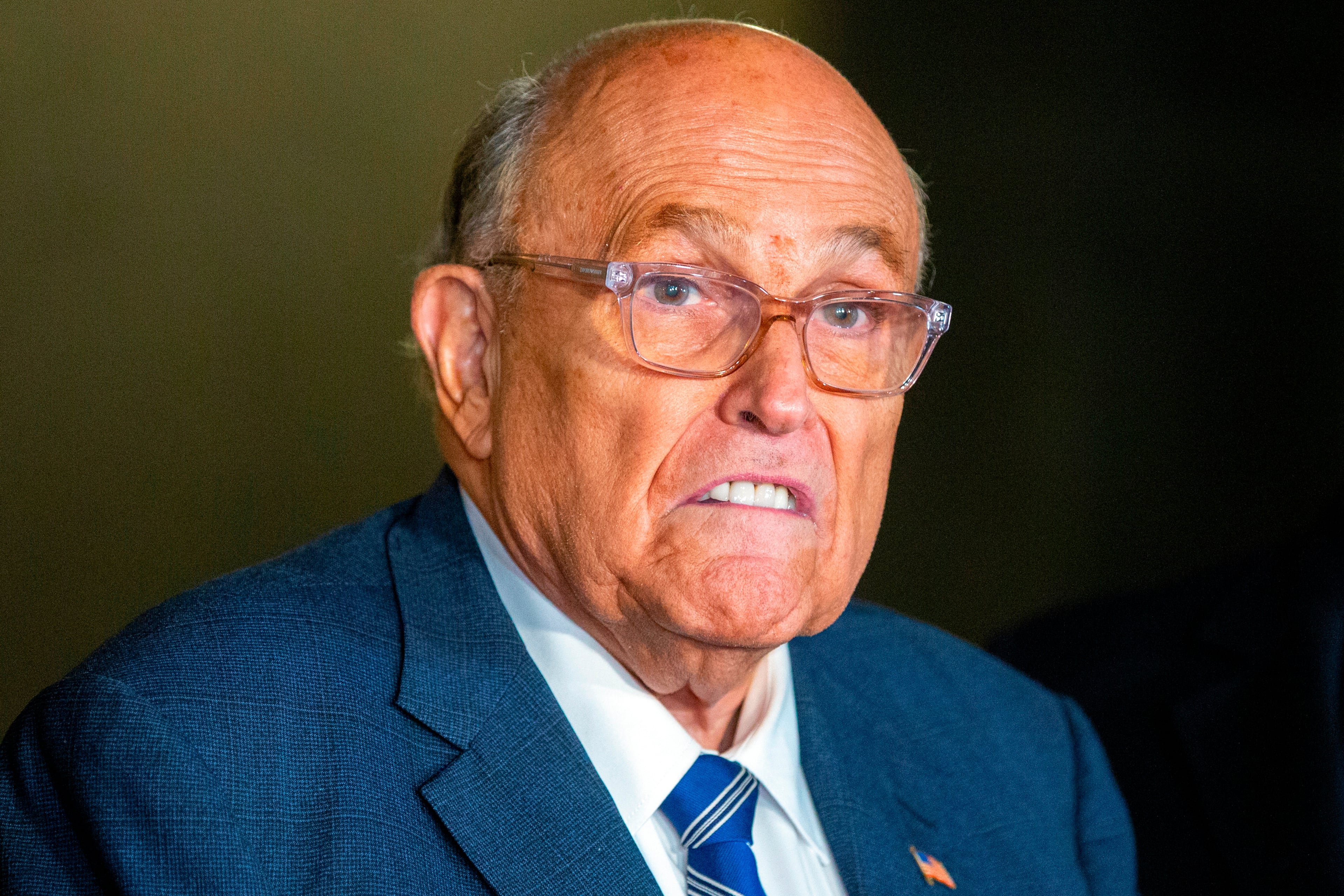 Former New York City Mayor Rudy Giuliani (Ted Shaffrey/AP 2025)