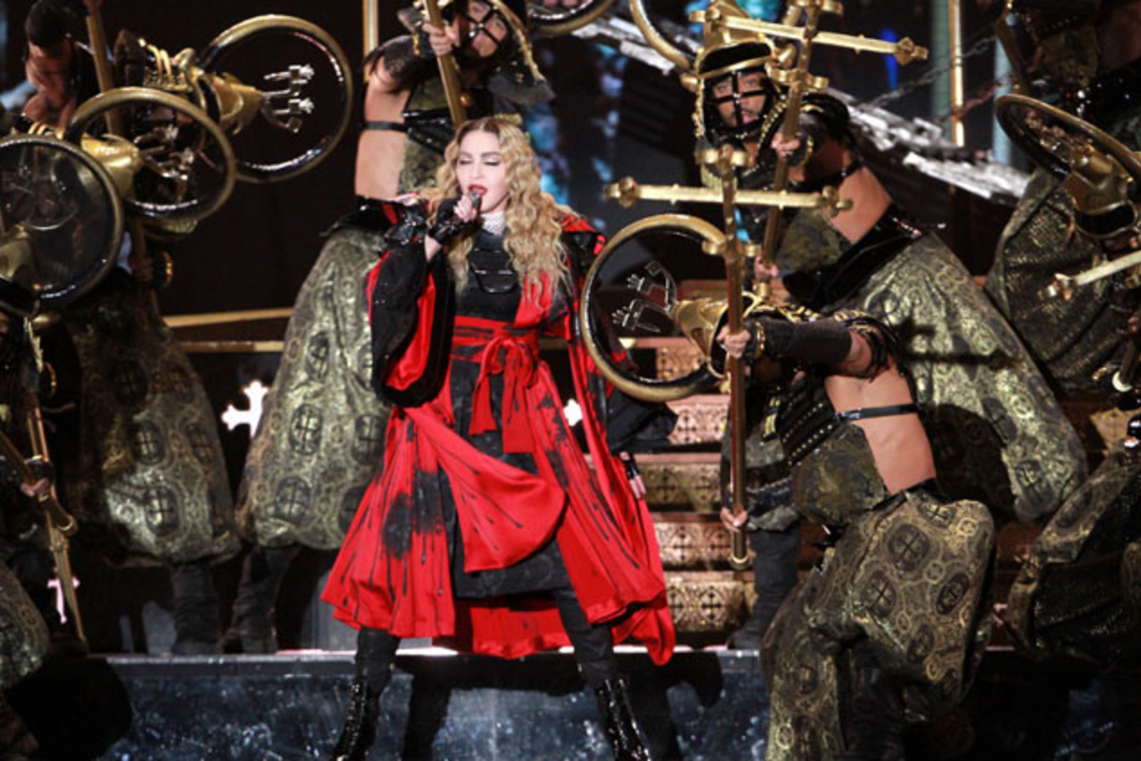 Madonna brought her Rebel Heart Tour to the nearly sold out Philips Arena Wednesday, January 20,2016. Robb D. Cohen /RobbsPhotos.com
