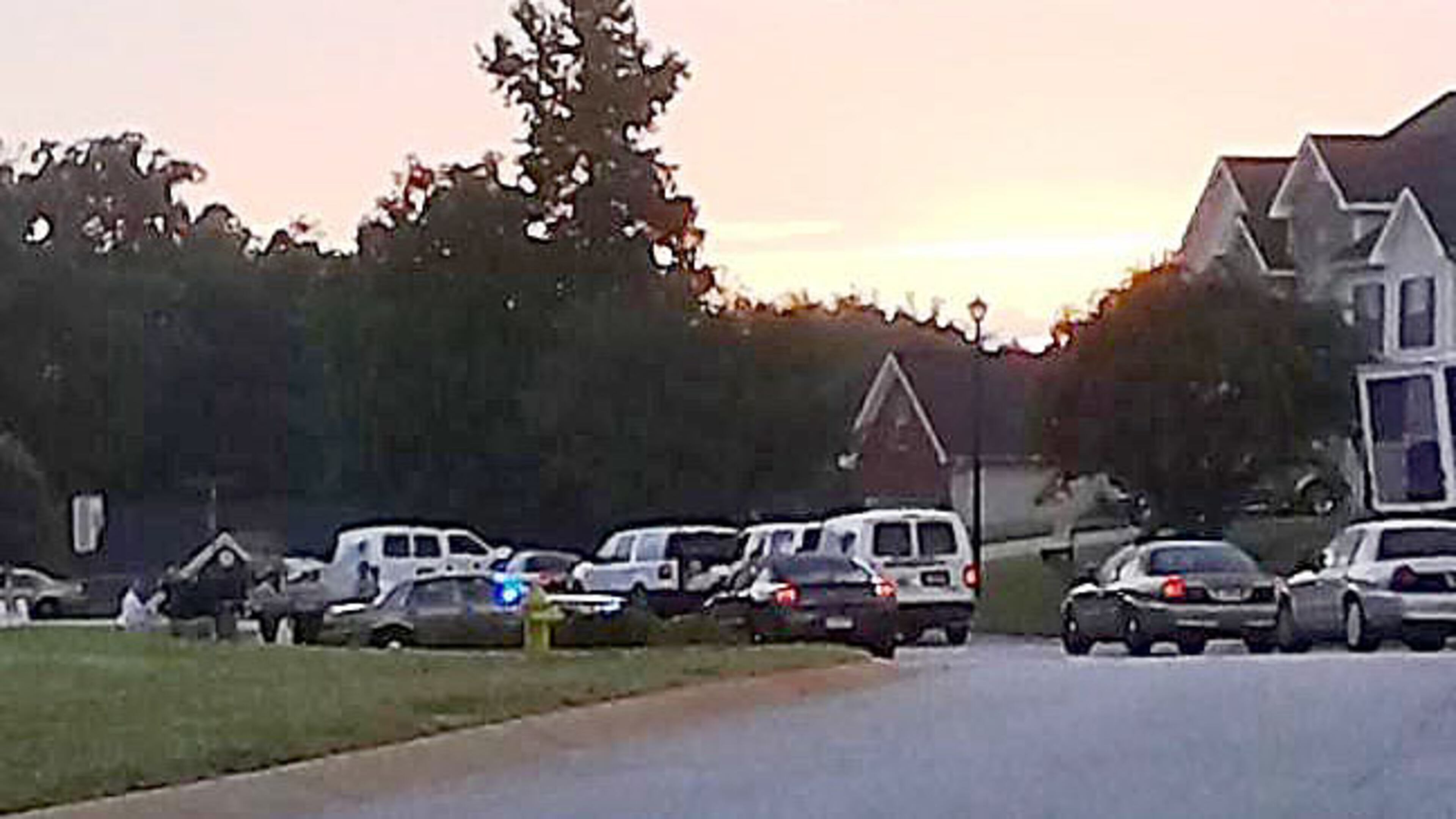 Deputies were called early Tuesday to a Newton County neighborhood, where a man was found shot to death. (Special photo)