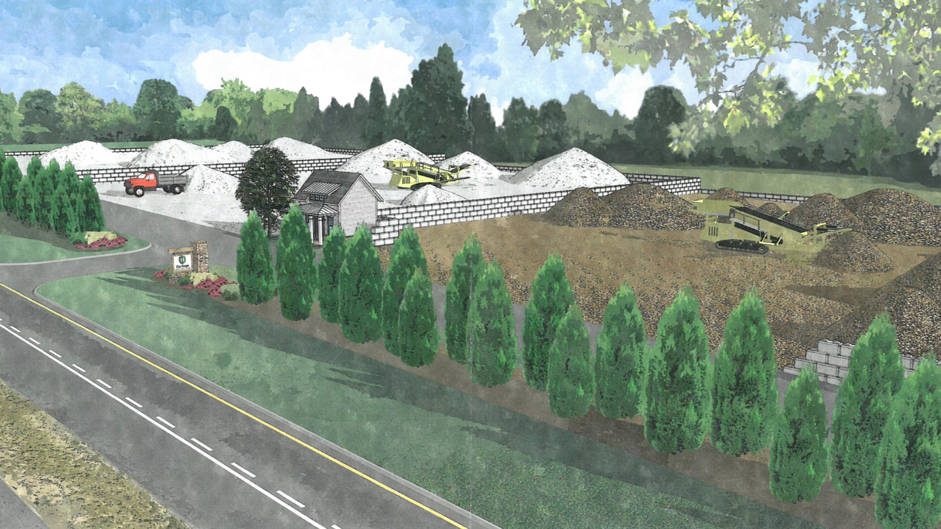 Shadburn Ferry Investments, LLC is requesting a conditional use permit from Braselton to operate a concrete recycling facility. (Courtesy City of Braselton)
