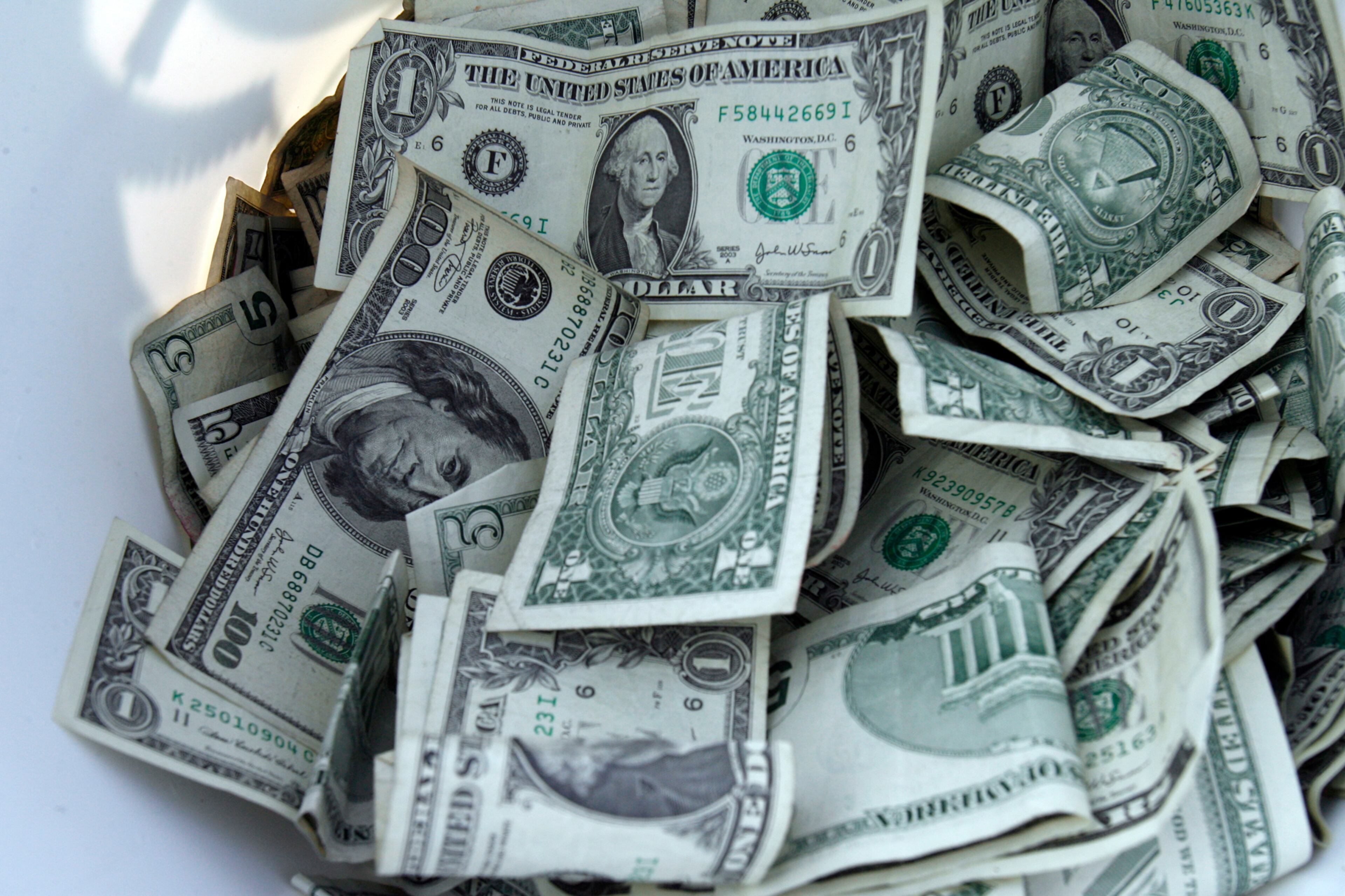 To make it rain on the plane, you'll have to report the cash first. Smuggling "bulk currency" (an offense under the Bank Secrecy Act) is the kind of thing drug traffickers are known to do, therefore U.S. Immigration and Customs Enforcement doesn't take kindly to it. Money orders, travelers' checks, and foreign coins — not just paper bills — count too.