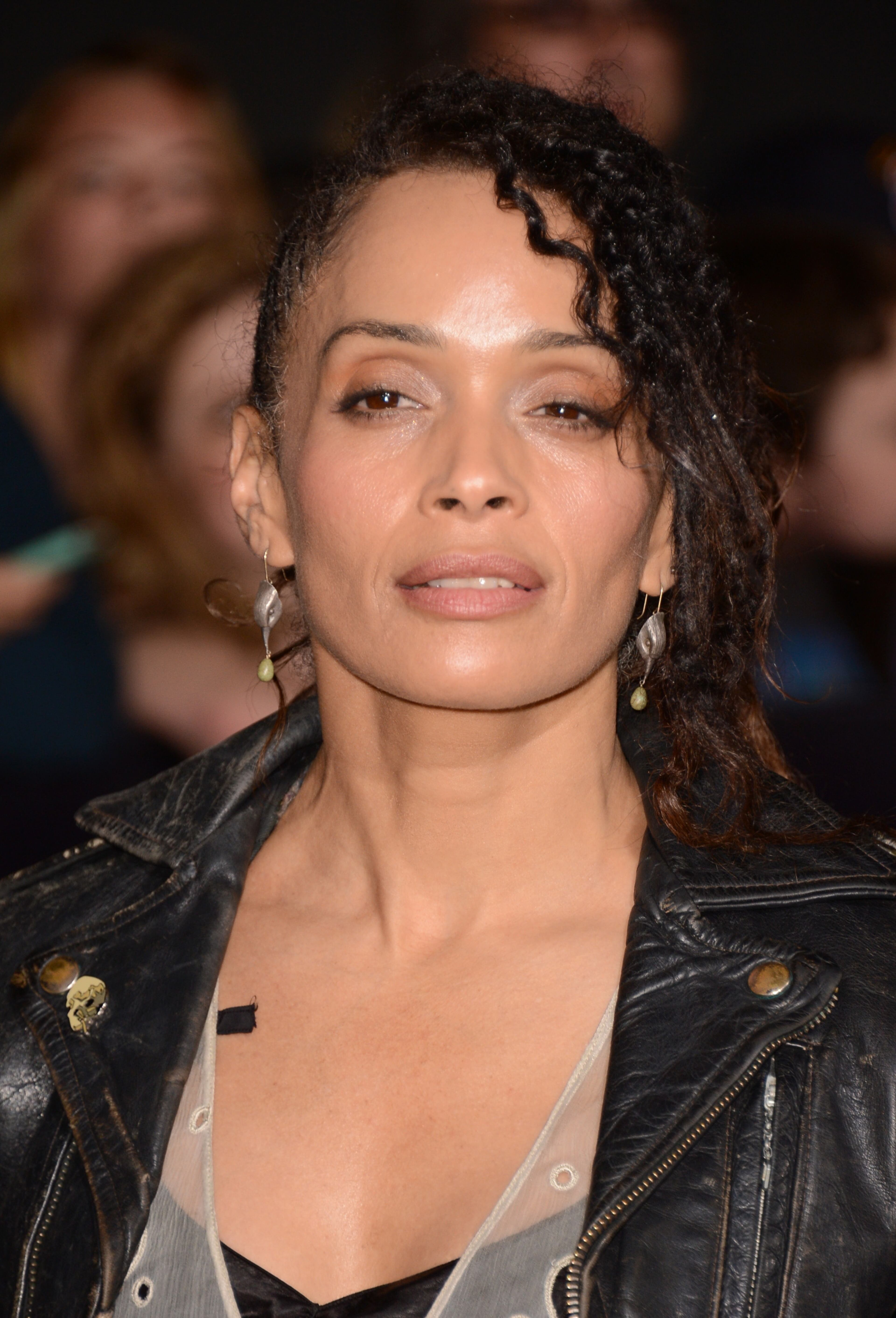 Lisa Bonet arrives at the world premiere of "Divergent" at the Westwood Regency Village Theater on Tuesday, March 18, 2014, in Los Angeles. (Photo by Jordan Strauss/Invision/AP)
