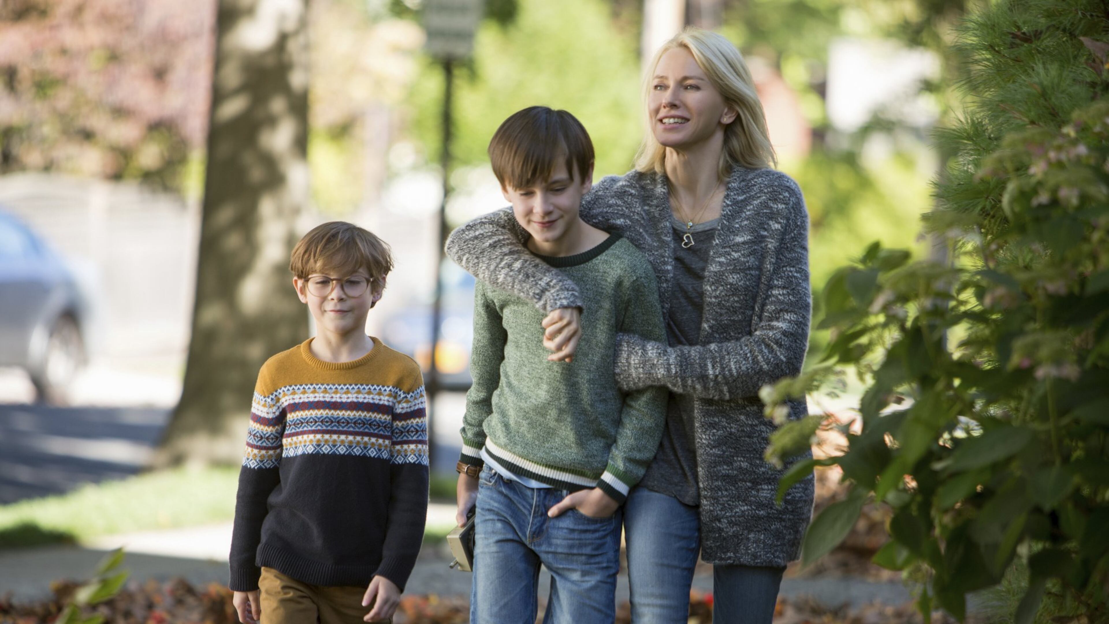 Jacob Tremblay, from left, Jaeden Lieberher and Naomi Watts are a family in “The Book of Henry.” Contributed by Alison Cohen Rosa/Focus Features via AP