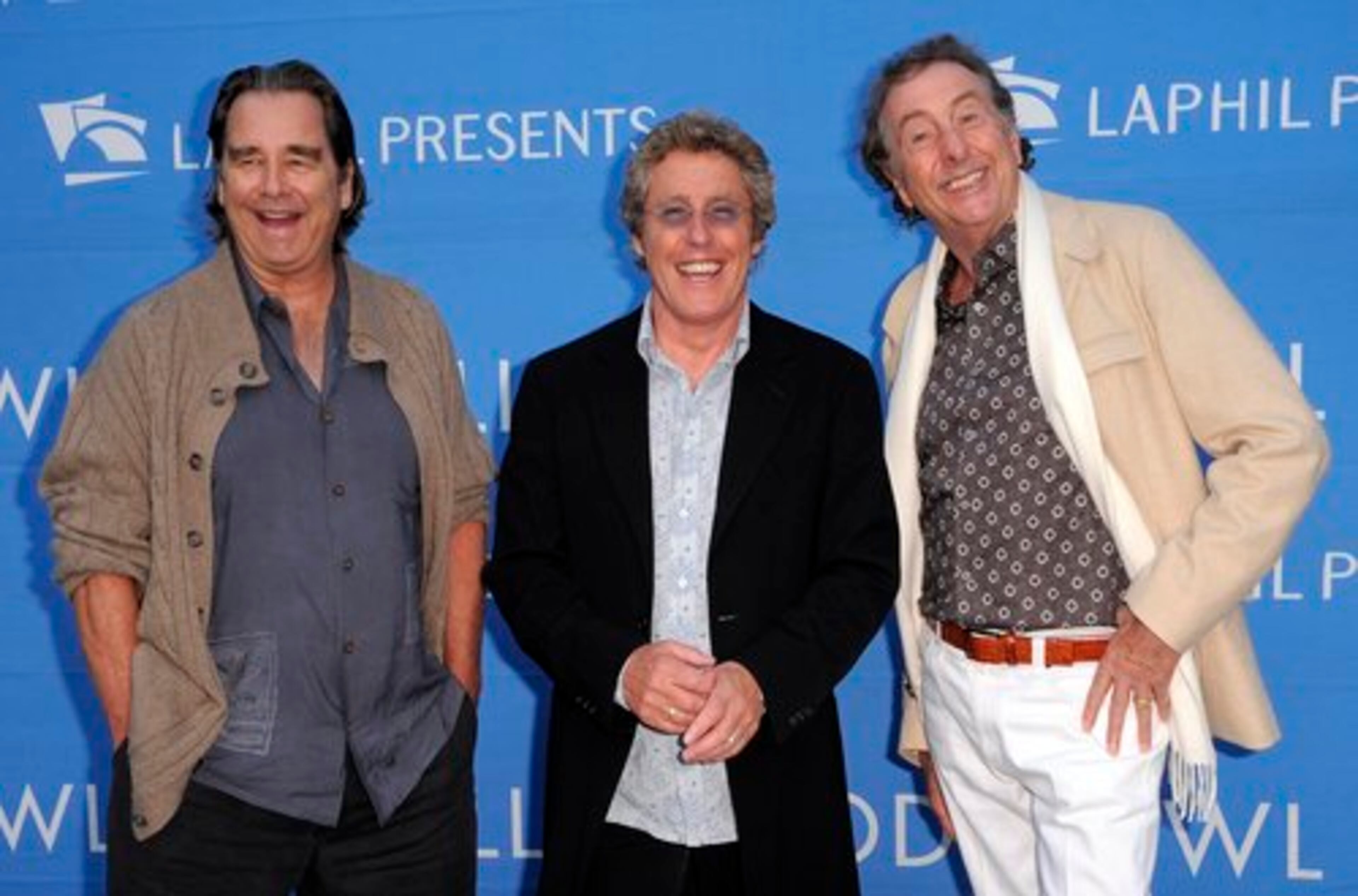 BEAU BRIDGES joins up with Daltrey and Eric Idle on the red carpet.