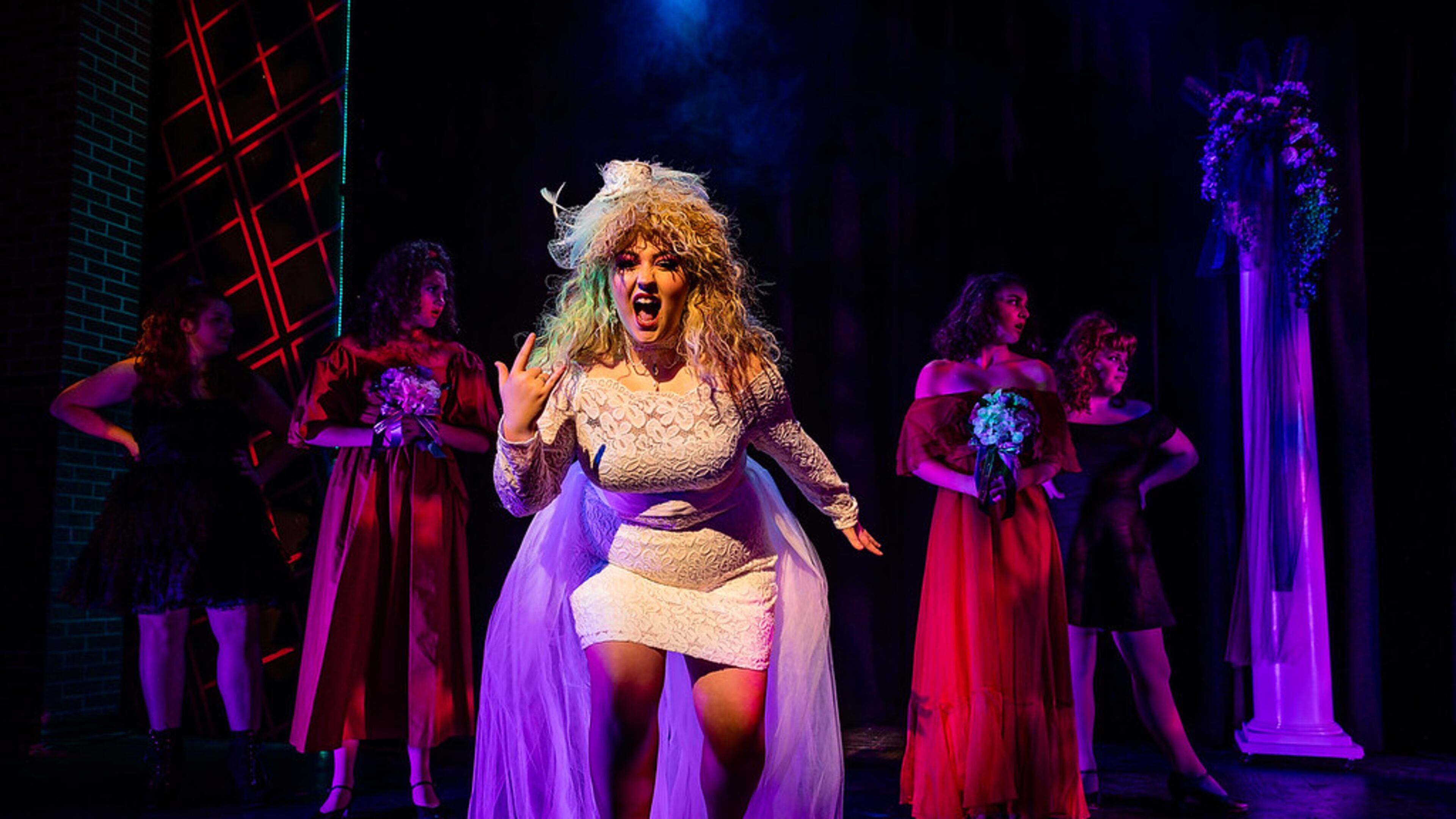 Hollow Horse Players of North Hall High School won the Shuler Award for Best Overall Production for "The Wedding Singer" and Best Sound Design to Christian Duetemeyer. COURTESY OF NORTH HALL COUNTY HIGH SCHOOL