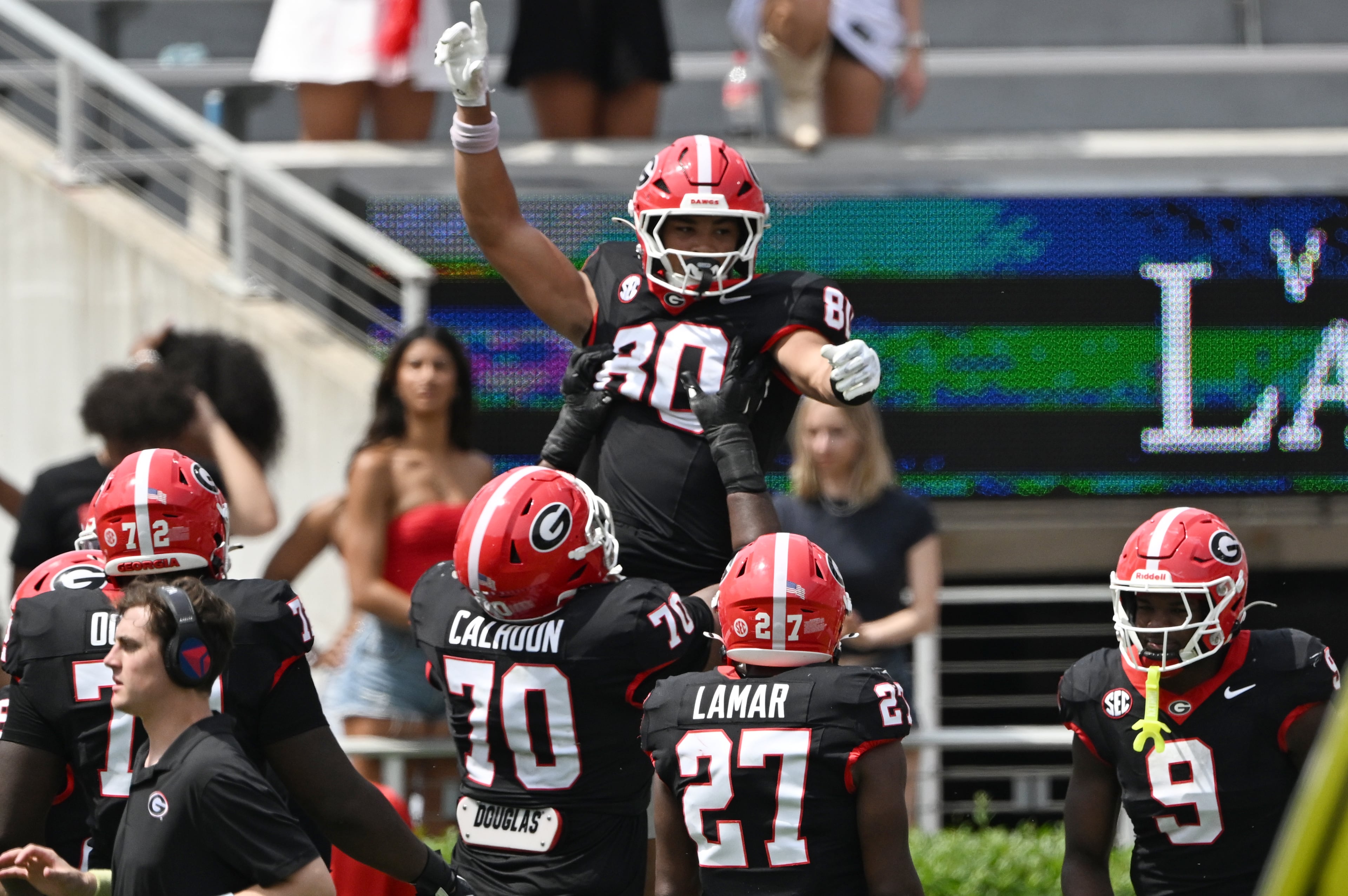 G-Day spring football game
