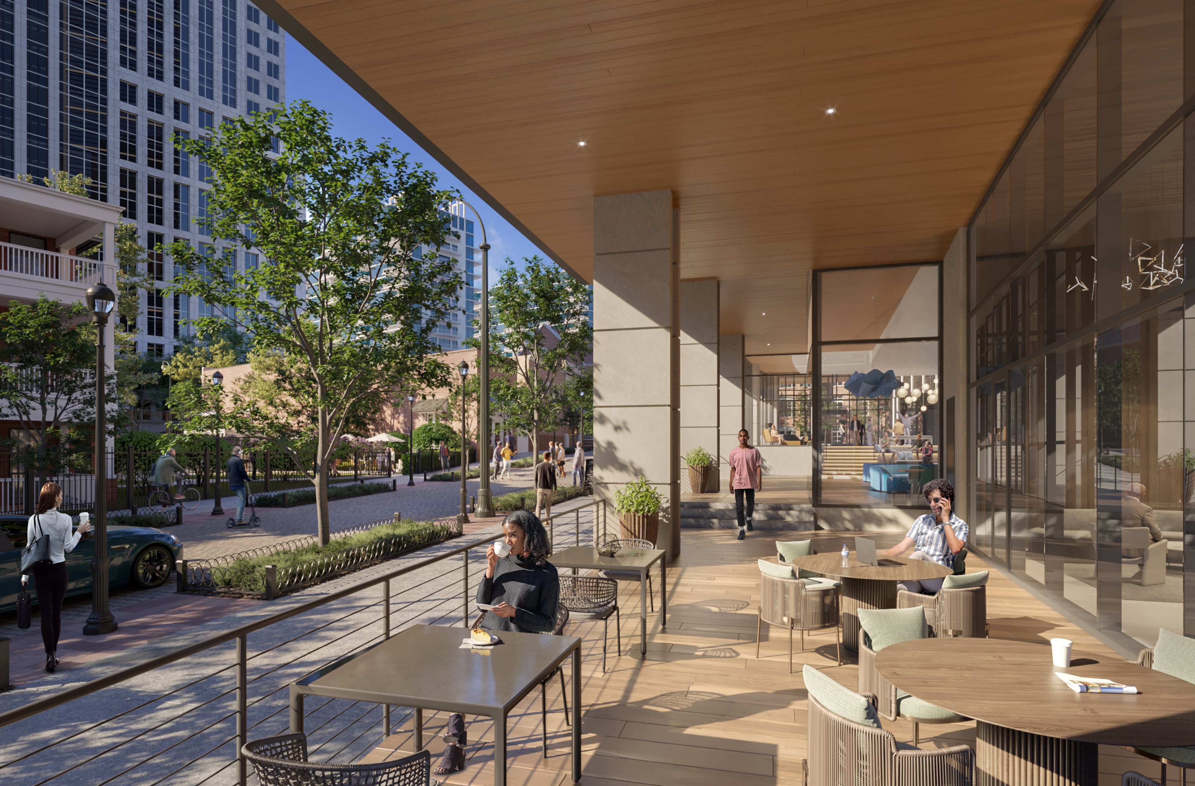 Stratus Midtown is part of a two-block redevelopment plan along Crescent Avenue in Midtown.