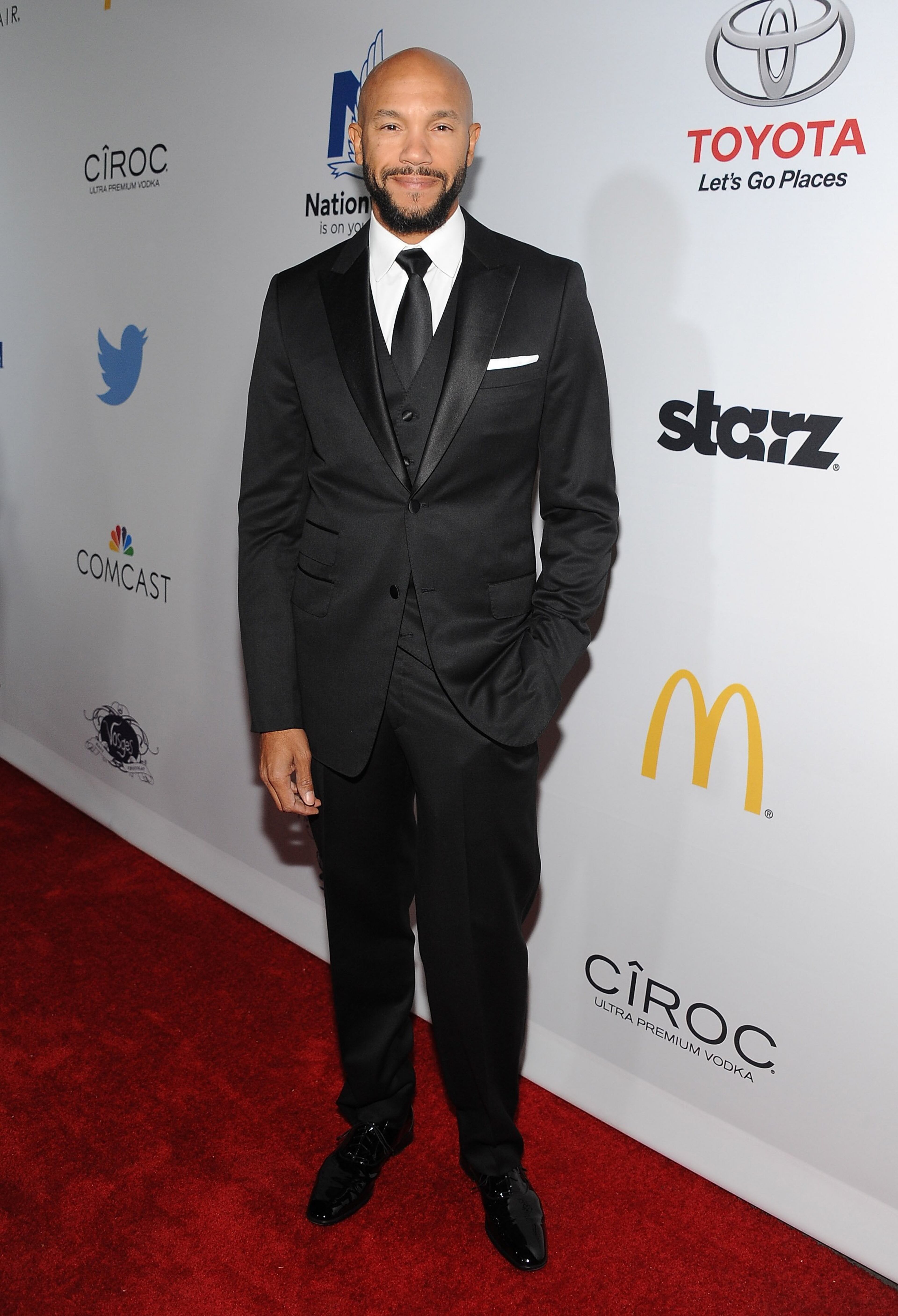 Actor Stephen Bishop attends the 2014 Ebony Power 100 List event at Avalon on November 19, 2014 in Hollywood, California. (Photo by Angela Weiss/Getty Images)