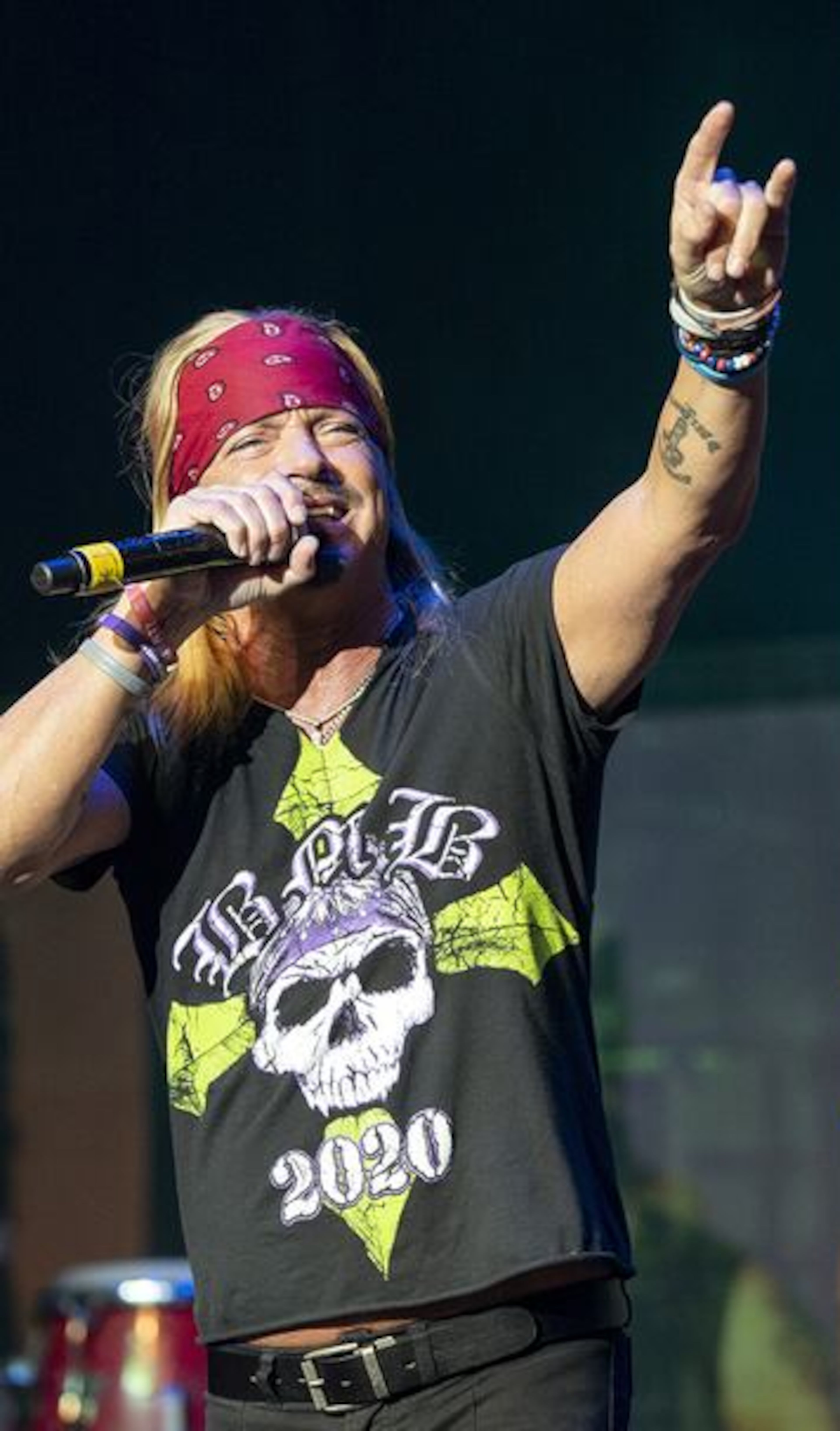 Rocker Bret Michaels will perform at the Bowl at Sugar Hill on Friday. (AP file photo)