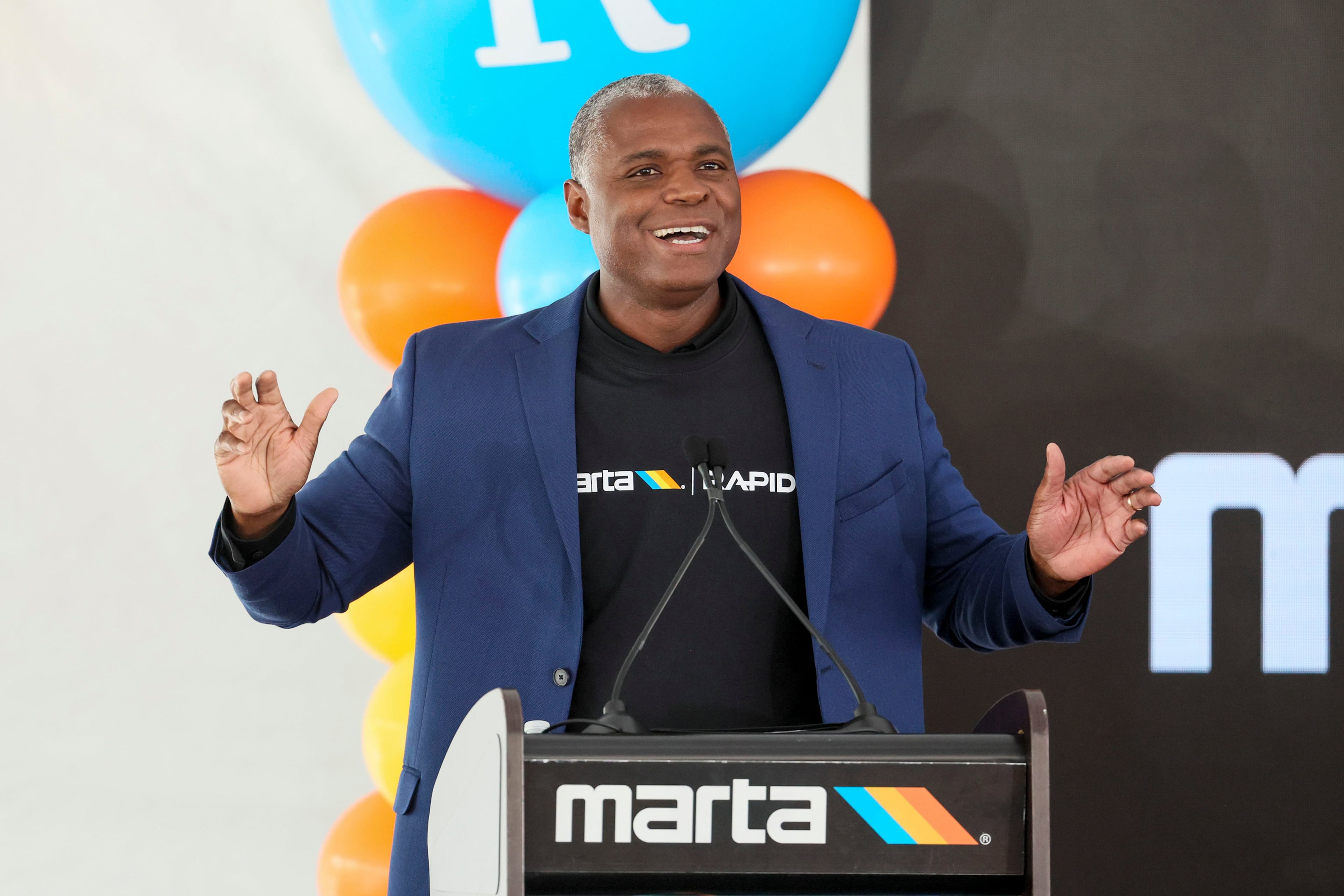 Collie Greenwood, the general manager and CEO of MARTA, is leaving “because of immigration and personal matters." (Jason Getz/AJC/TNS)