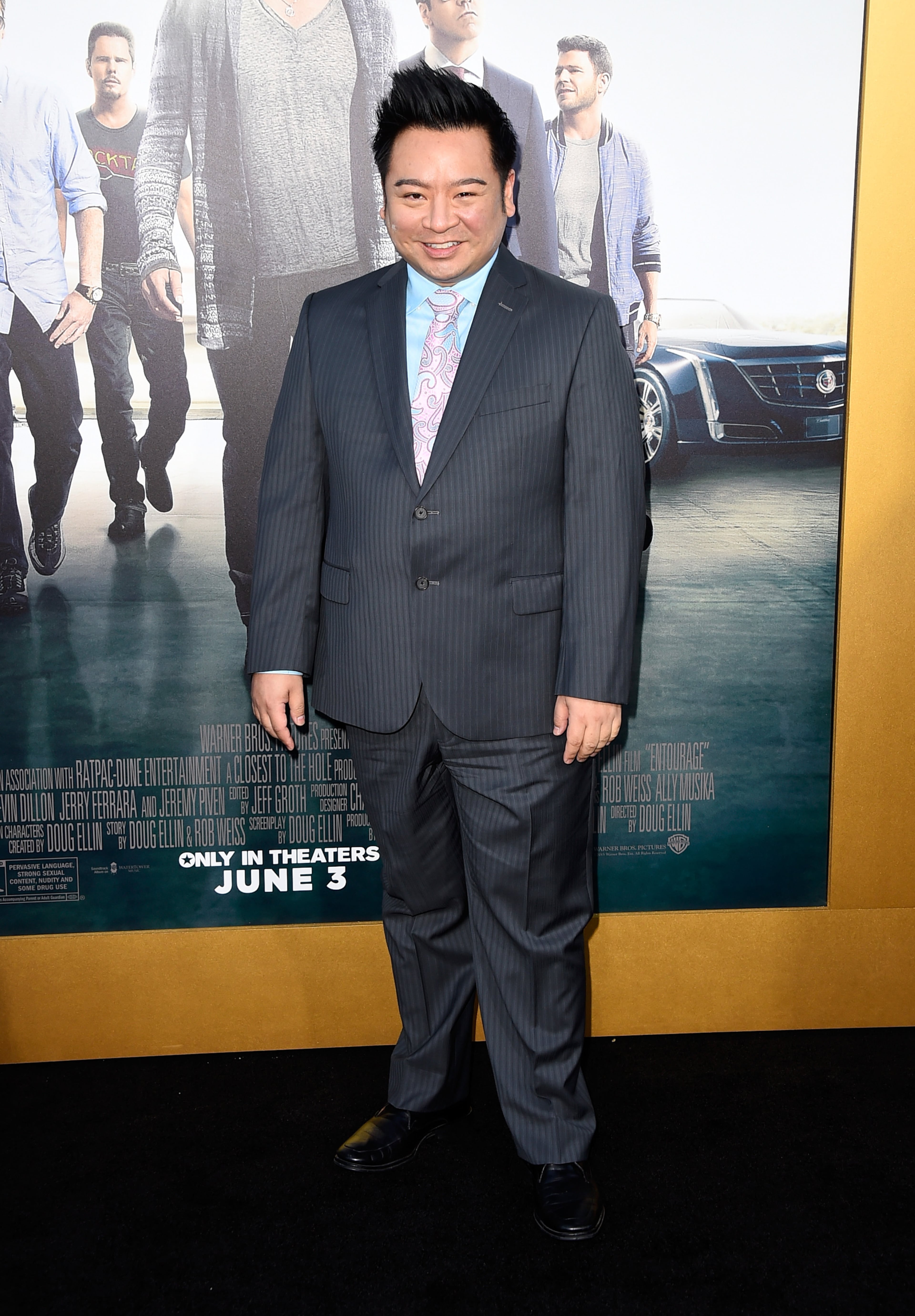 WESTWOOD, CA - JUNE 01: Actor Rex Lee attends the premiere of Warner Bros. Pictures' "Entourage" at Regency Village Theatre on June 1, 2015 in Westwood, California. (Photo by Frazer Harrison/Getty Images)