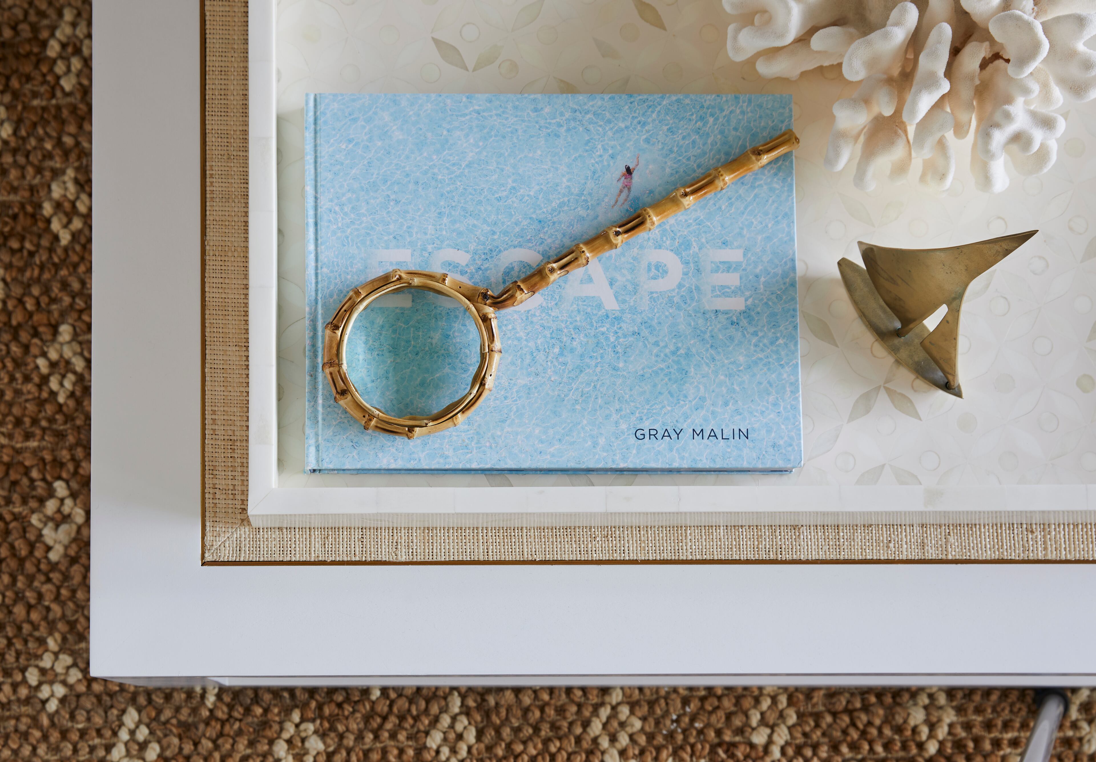 "Paloma Contreras imbued the Atlanta Design Shop with timeless charm and a sense of whimsy, creating an expansive primary bedroom suite with neutral hues, soft blues, and merry moments of red," the press release said.
Courtesy of Paloma Contreras Design and Kelly Blackmon for Emily Followill Photography