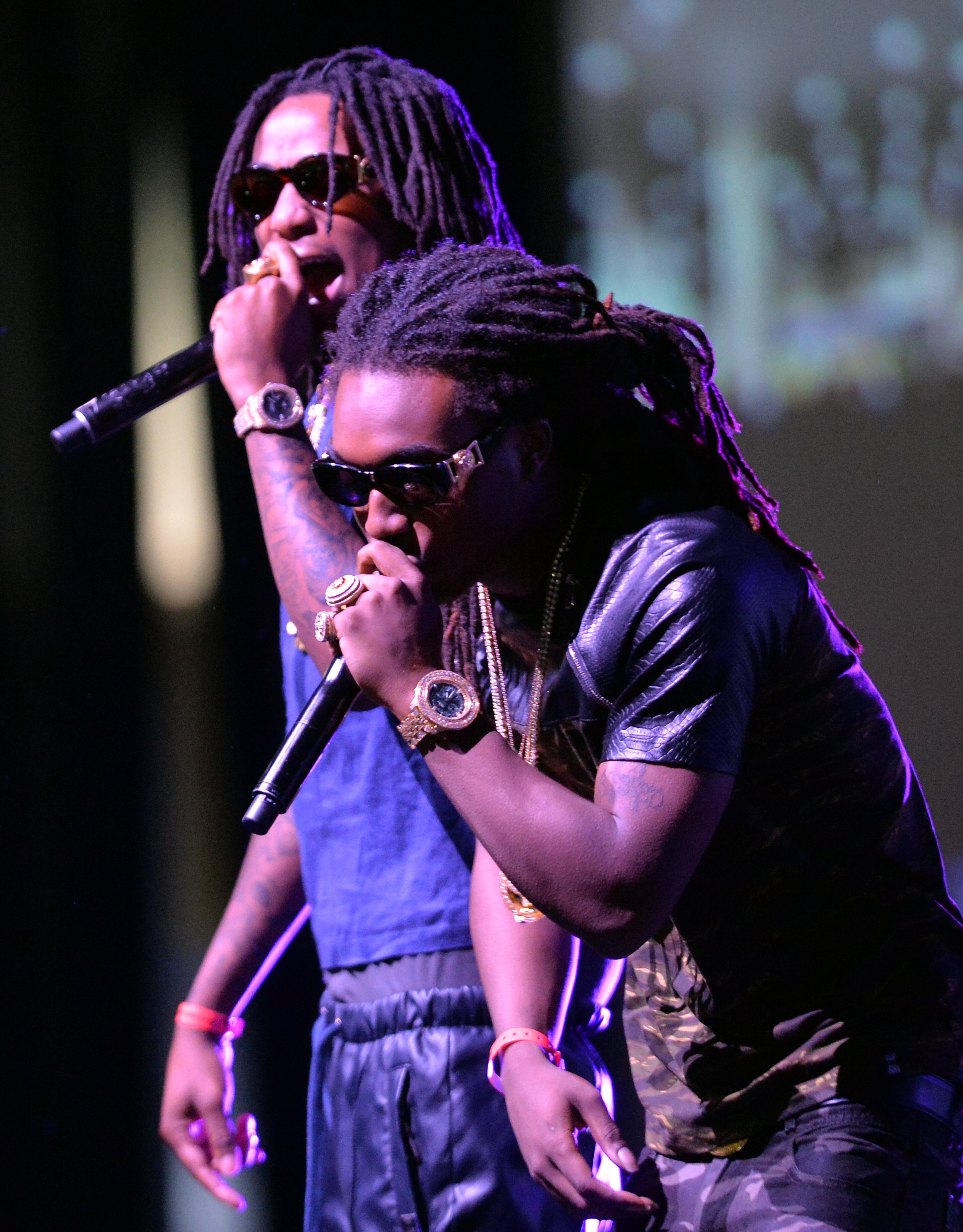 Migo's performs during the V-103/WAOK 10th Annual Car & Bike Show at the Georgia World Congress Center on Saturday, June 22, 2013.