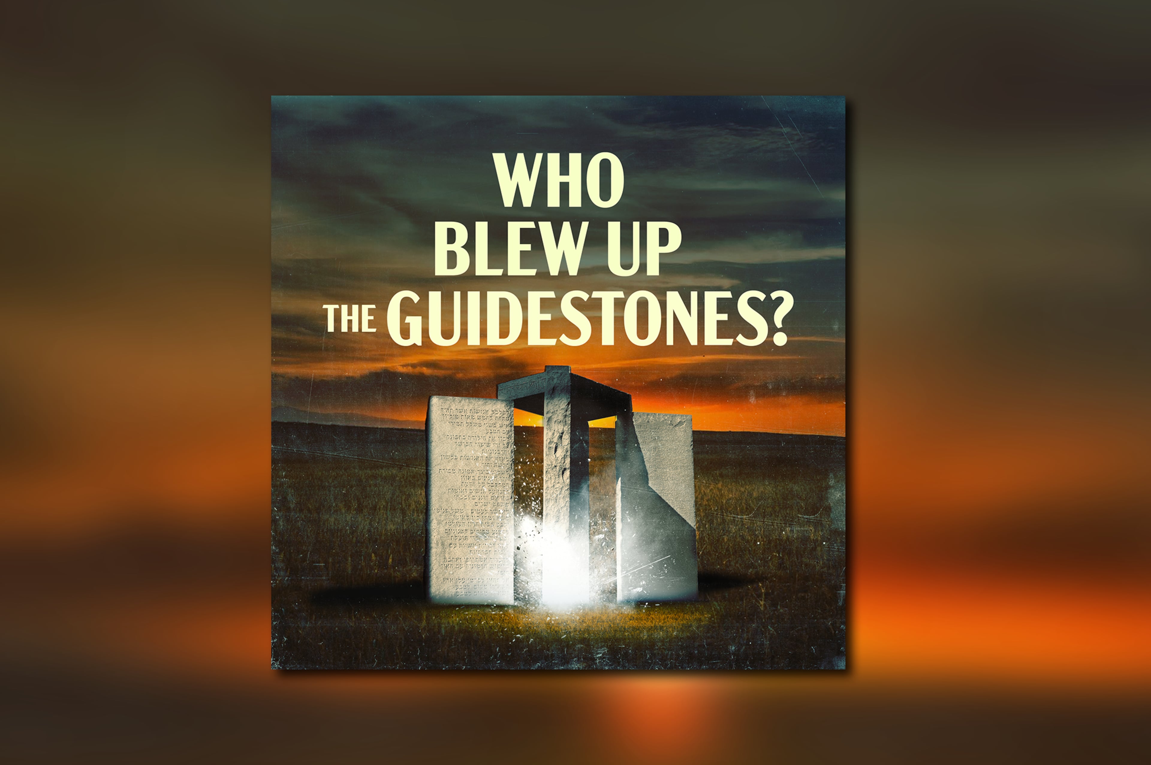 Guidestones podcast press release art