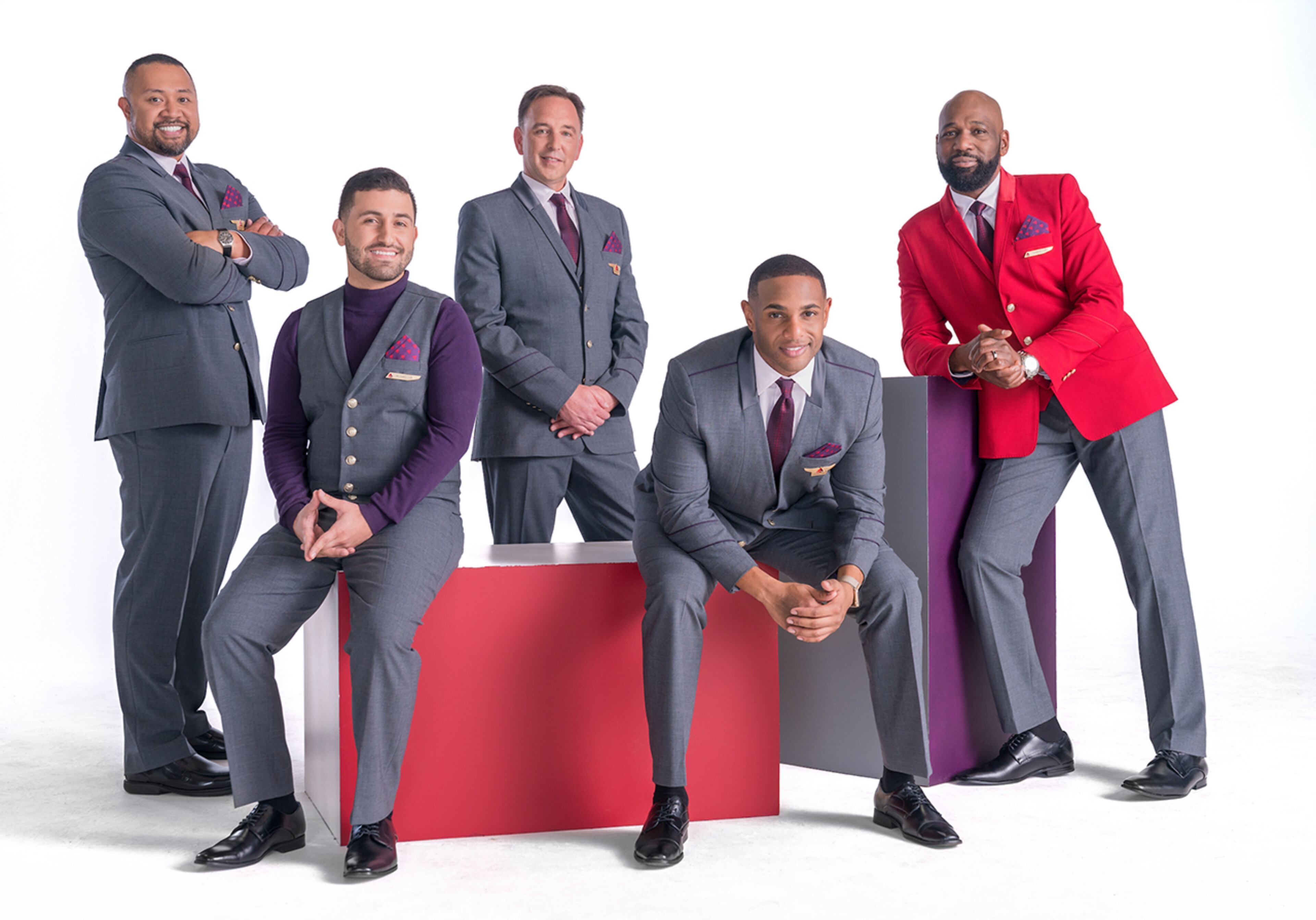 Delta's new uniforms (Photo via Delta Airlines)