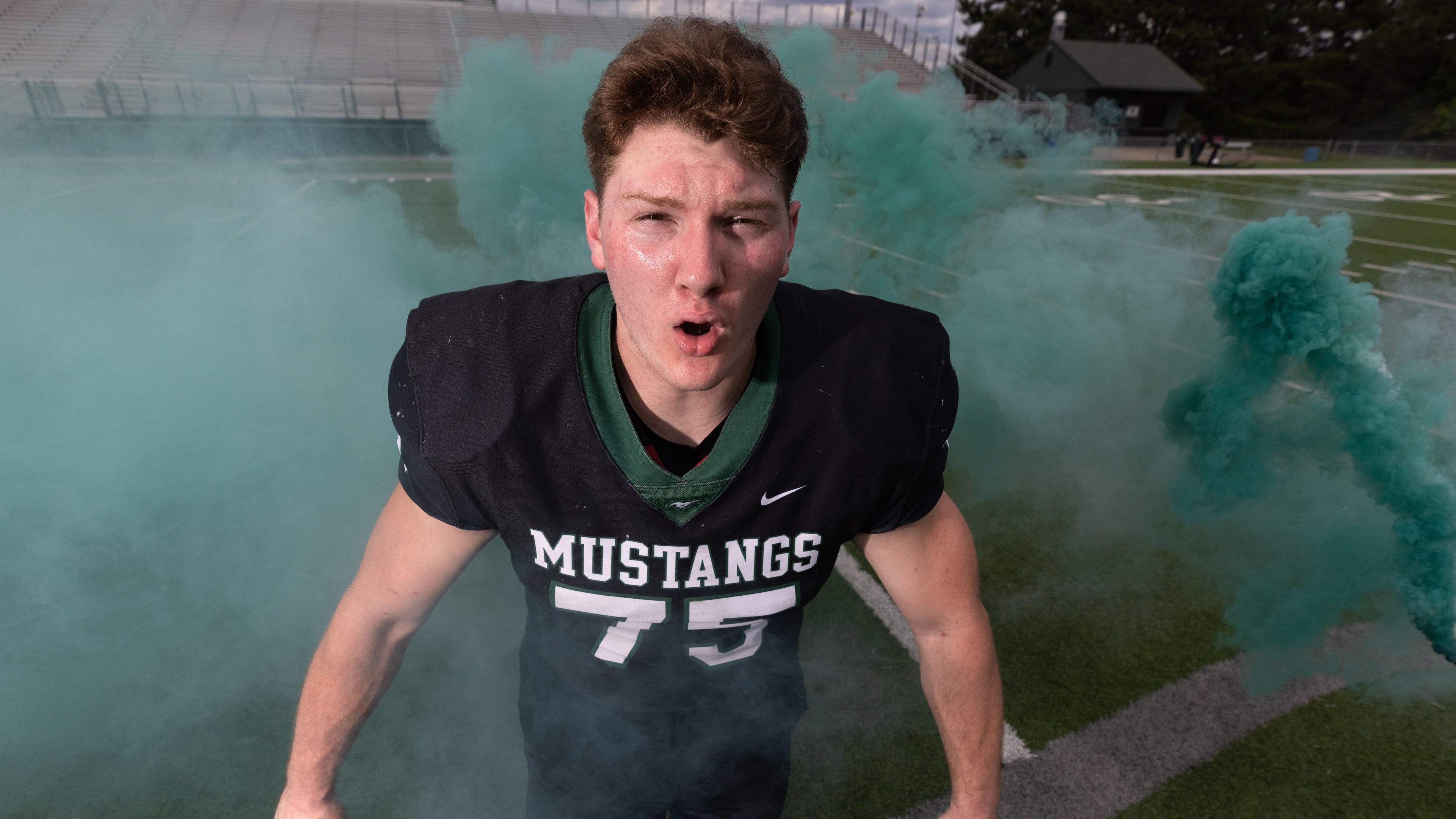 Connor Lew was an AJC Super 11 pick in 2022. He became Kennesaw Mountain's first NFL draft pick last week when the Bengals selected him in the fourth round. He played for Auburn.