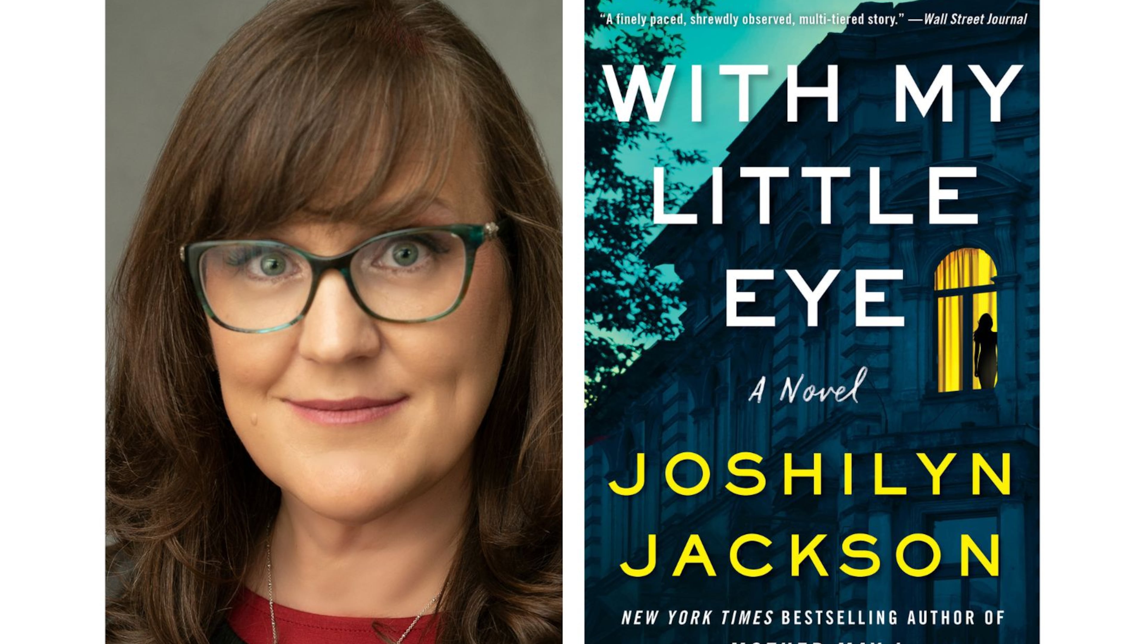 Joshilyn Jackson's 11th novel, "With My Little Eye," is a thriller set in Atlanta.
Courtesy of William Morrow