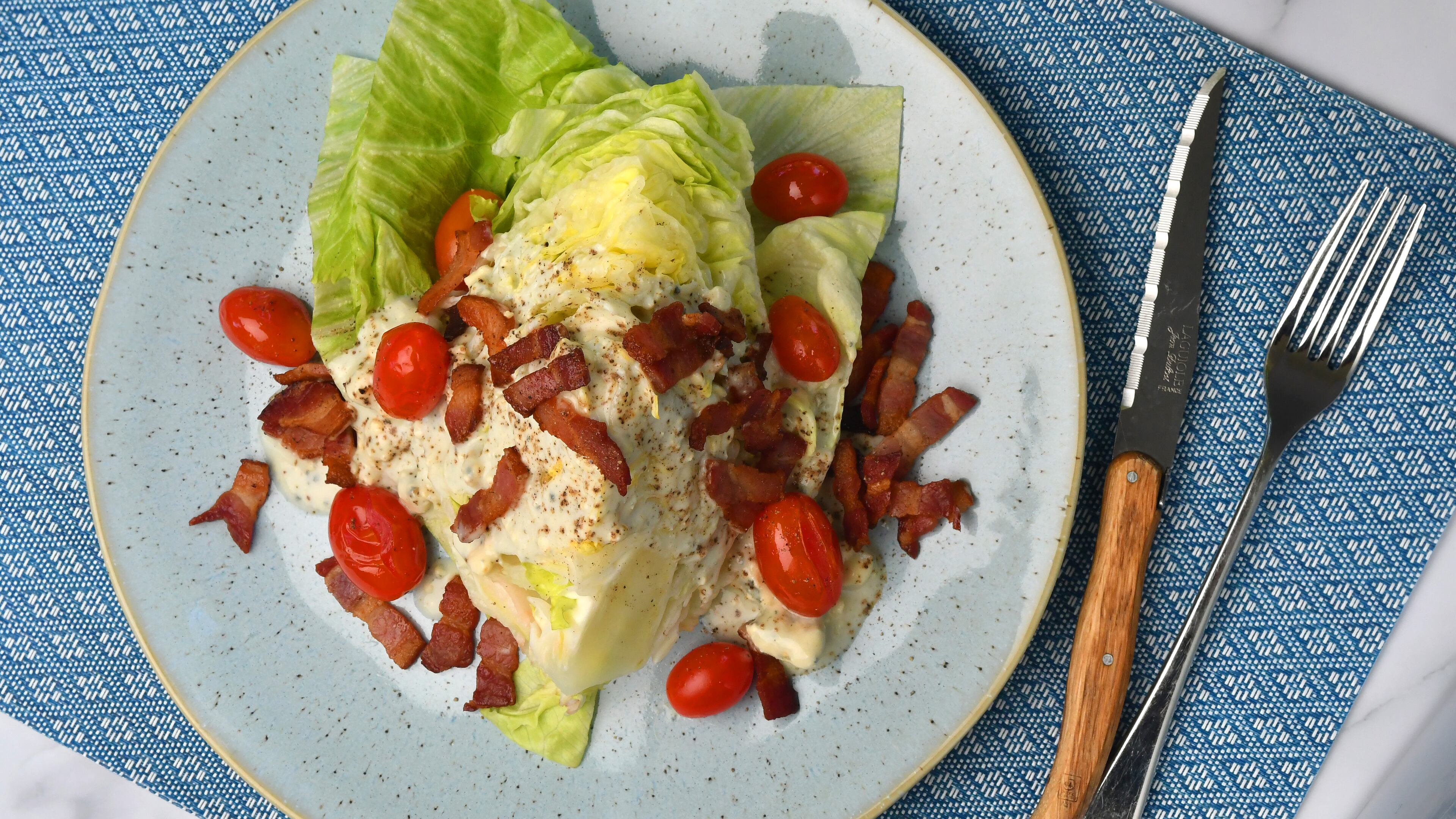 Wedge Salad. (CHRIS HUNT FOR THE ATLANTA JOURNAL-CONSTITUTION)
