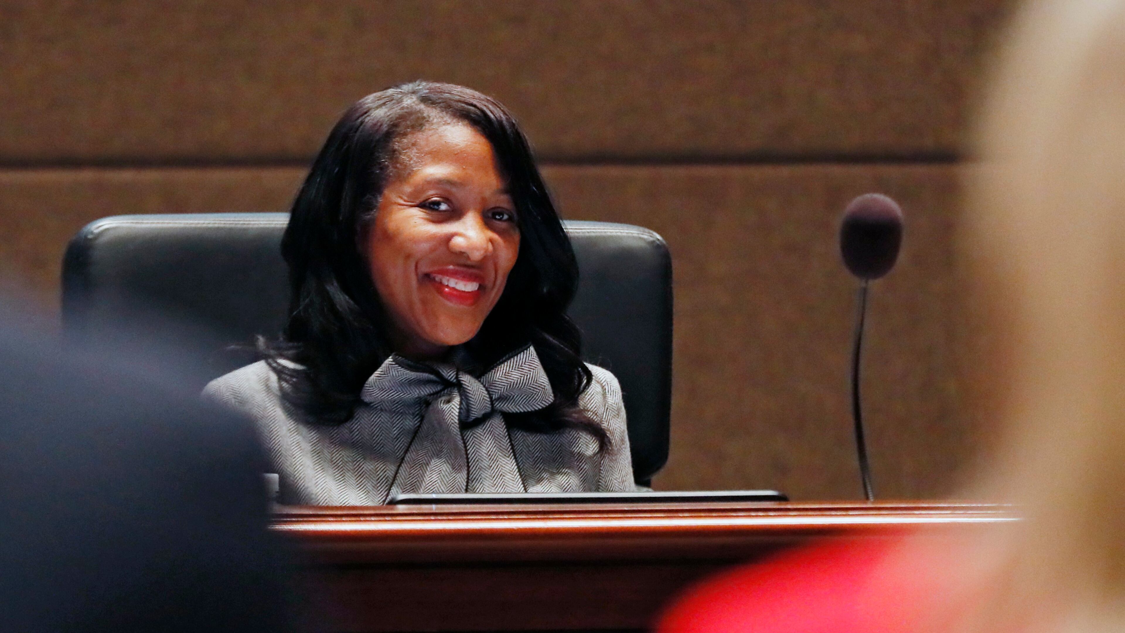 Fulton County Commissioner Natalie Hall proposed an increase to the county’s travel budget. BOB ANDRES /BANDRES@AJC.COM AJC FILE PHOTO