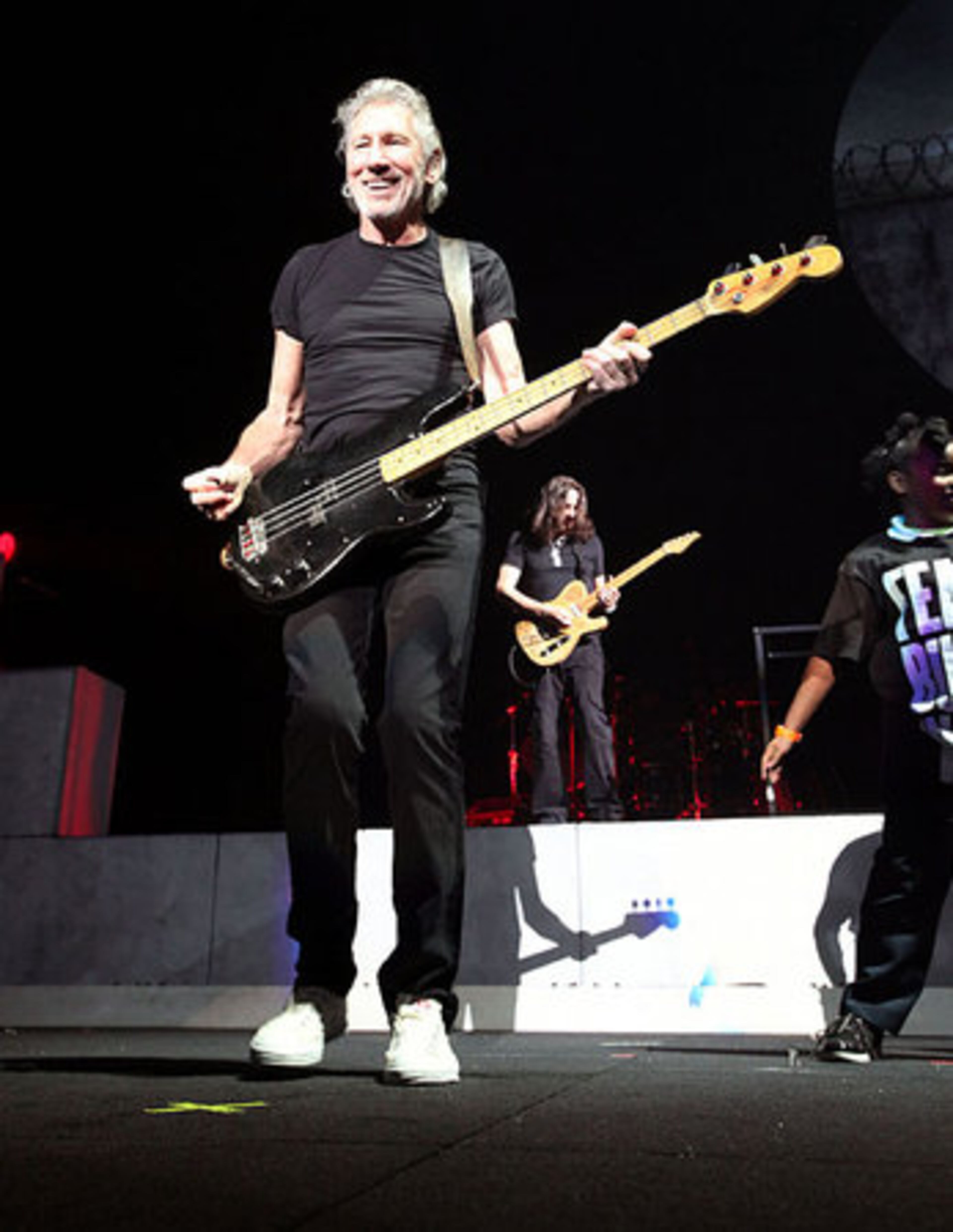 Roger Waters, founding member of Pink Floyd, performing "The Wall Live" Thursday night at sold out Philips Arena.