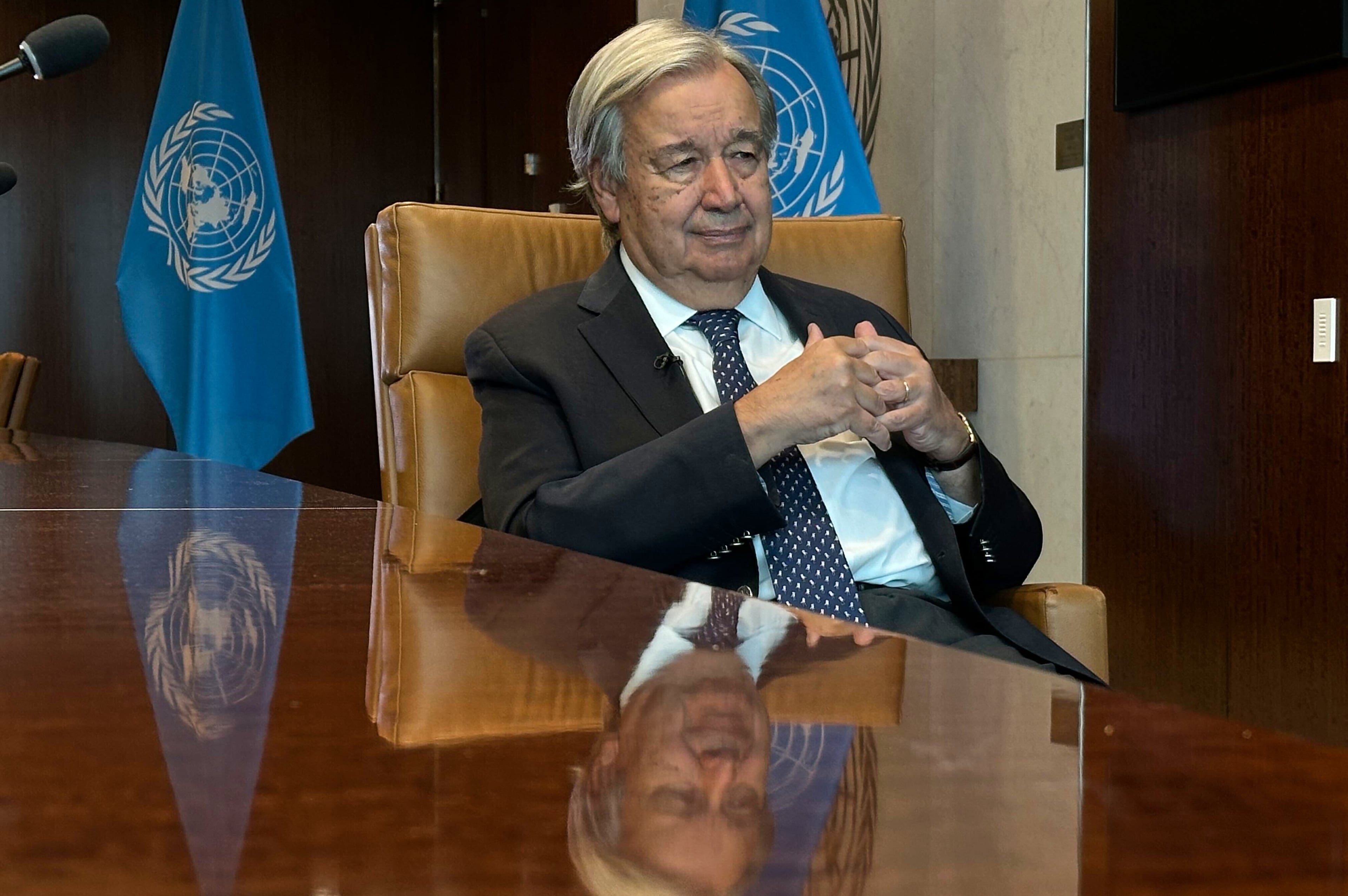 UN Secretary General AP Interview