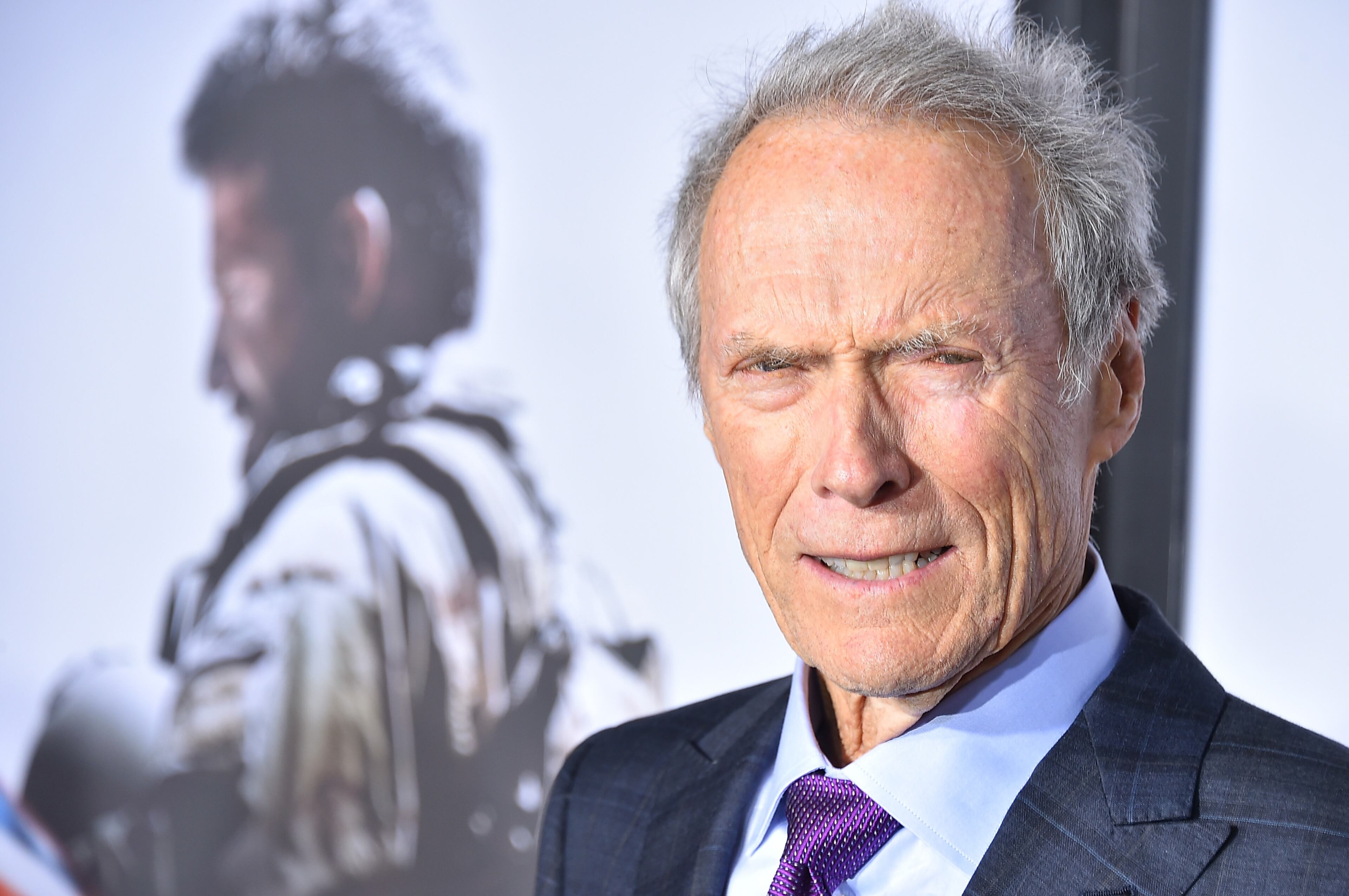 NEW YORK, NY - DECEMBER 15: Director and Producer Clint Eastwood arrives at the "American Sniper" New York Premiere at Frederick P. Rose Hall, Jazz at Lincoln Center on December 15, 2014 in New York City. (Photo by Theo Wargo/Getty Images)
