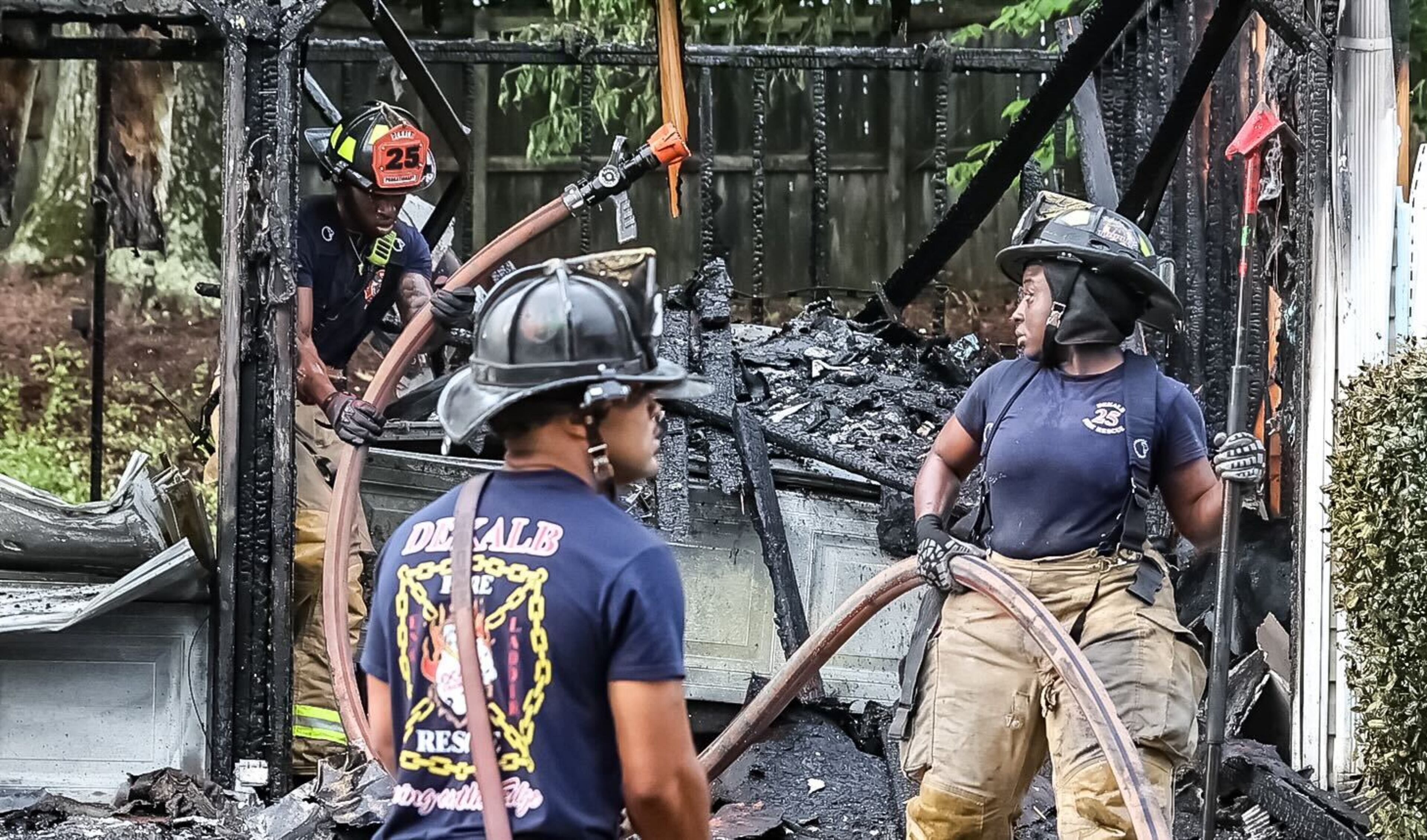 “The car was in the garage. You know, after COVID, everybody stocked up on this and that, cleaning products and things of that nature. So there was a lot of that in there,” Washington said.
Investigators are still working to determine the cause of the fire.