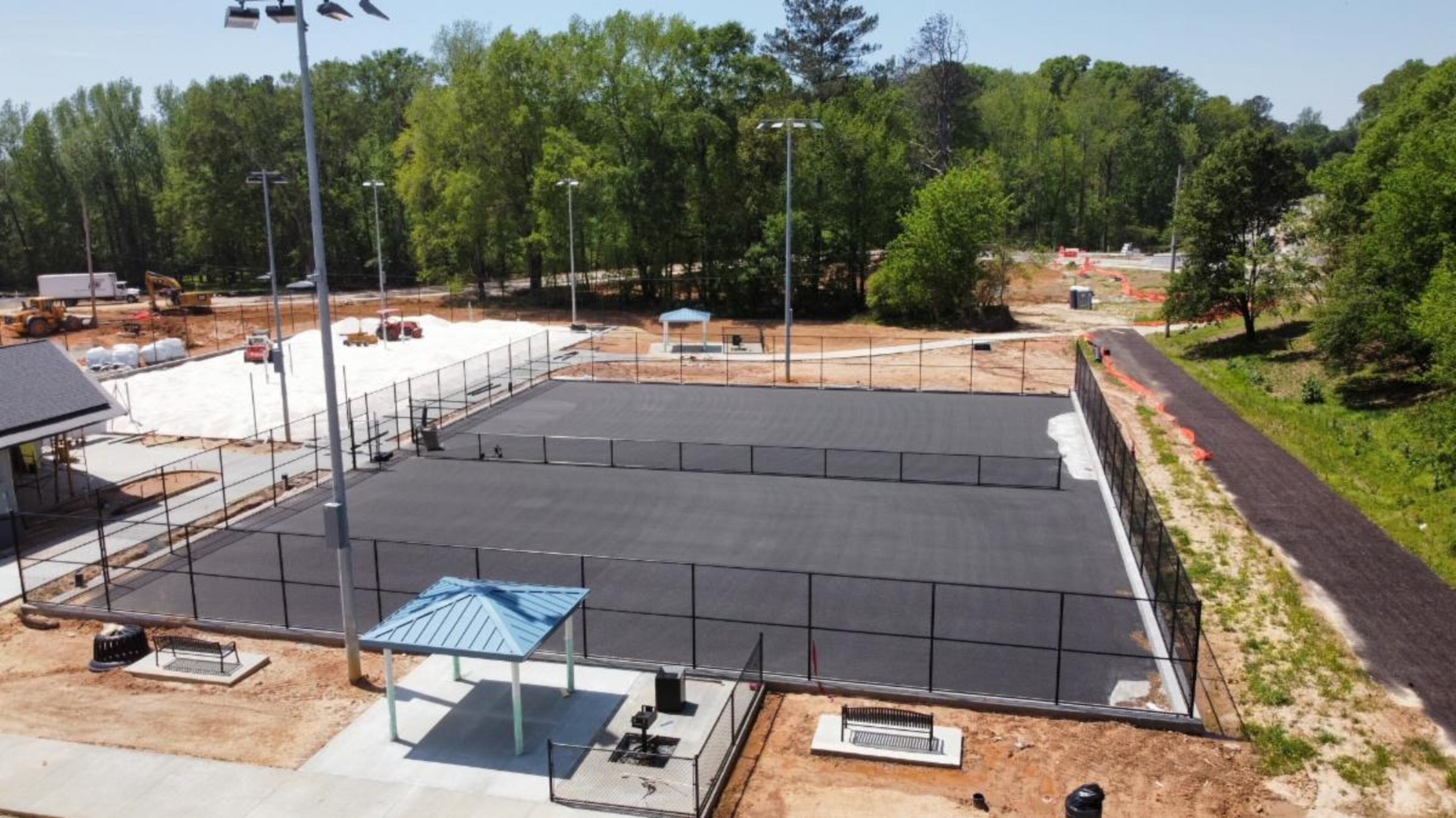 Johns Creek recently adopted additional park facility rental fees for outdoor basketball courts, futsal courts and sand volleyball courts. (Courtesy City of Johns Creek)