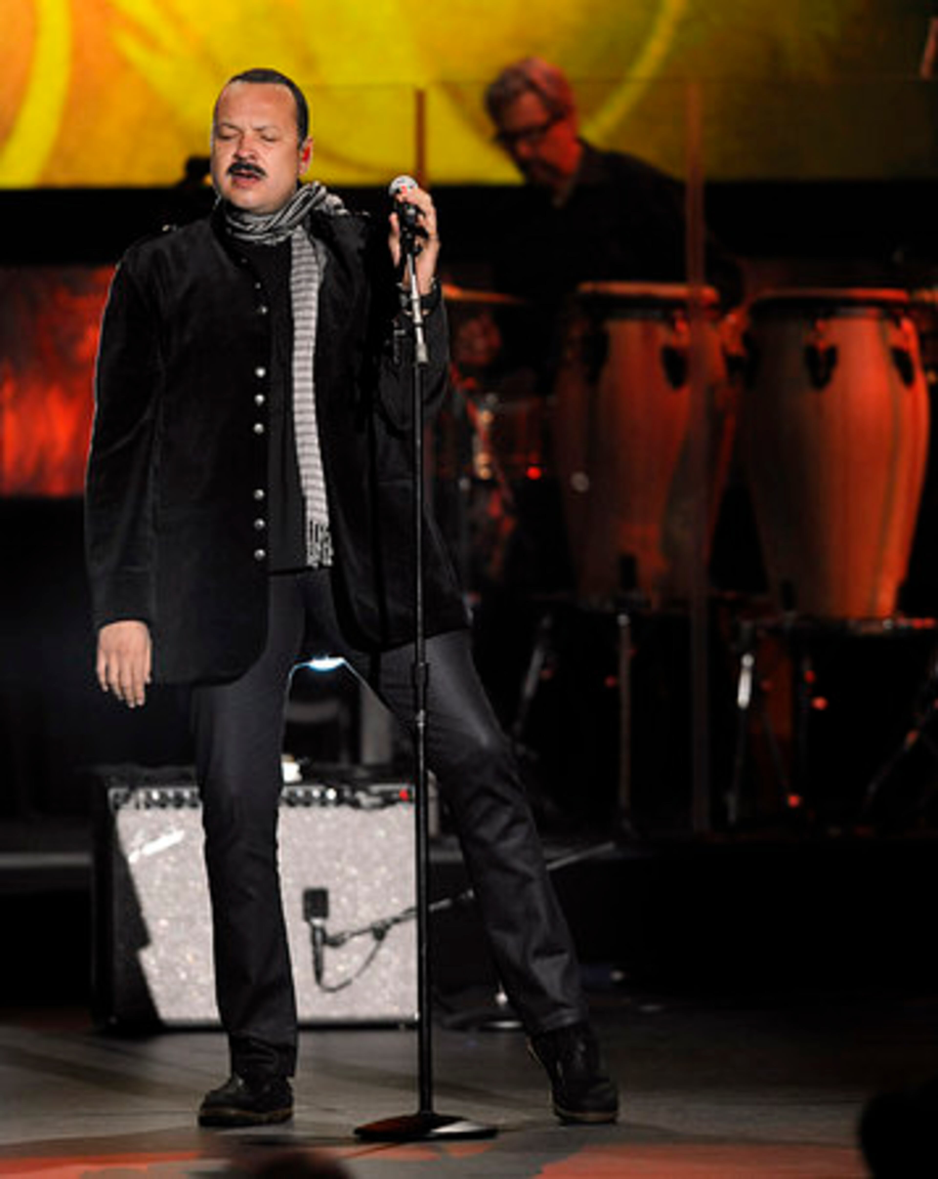 Pepe Aguilar performs.