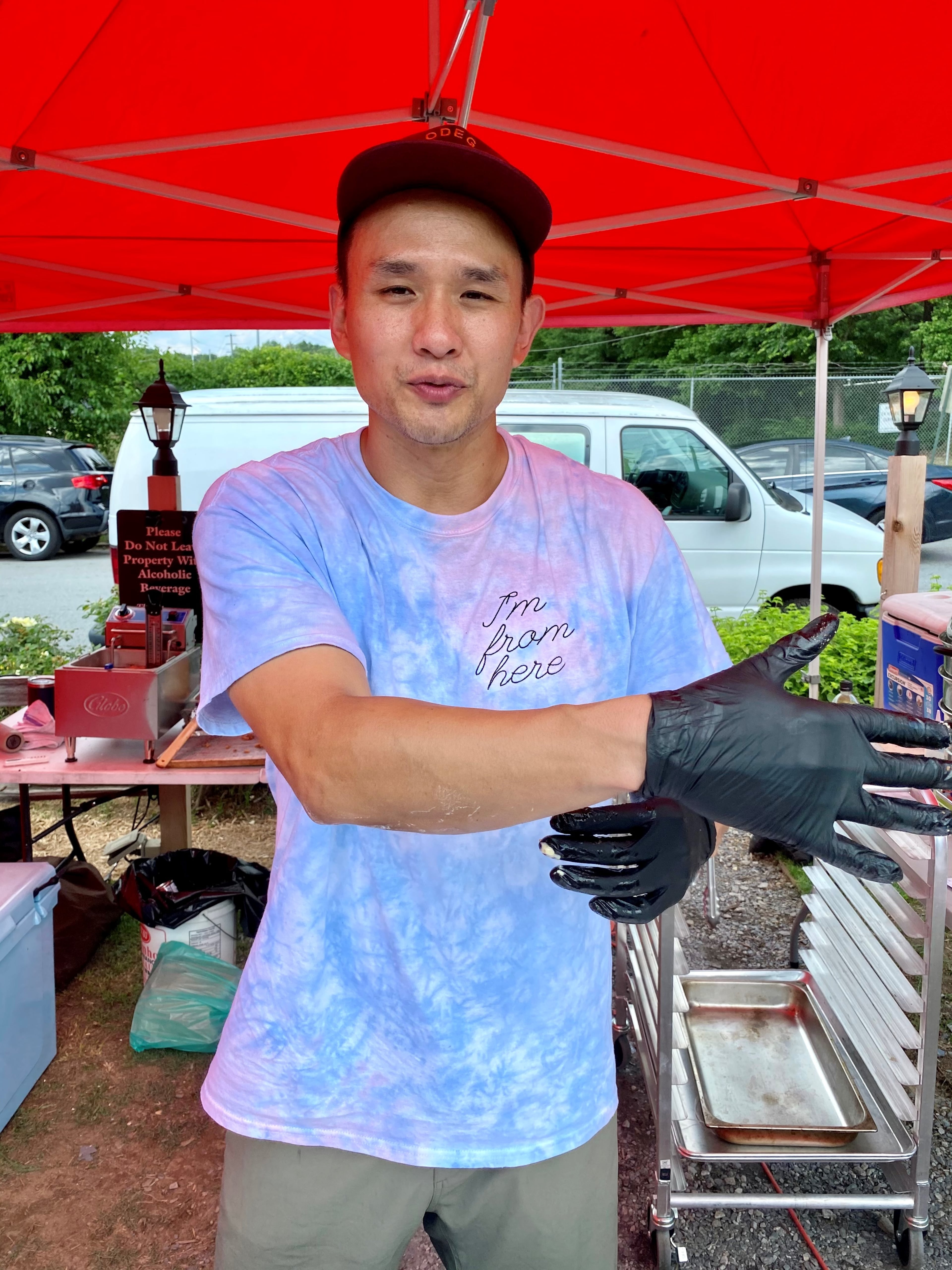 Fu-Mao Sun is the chef-owner of Mighty Hans, an Atlanta popup that serves Taiwanese and Chinese food.
Wendell Brock for The Atlanta Journal-Constitution