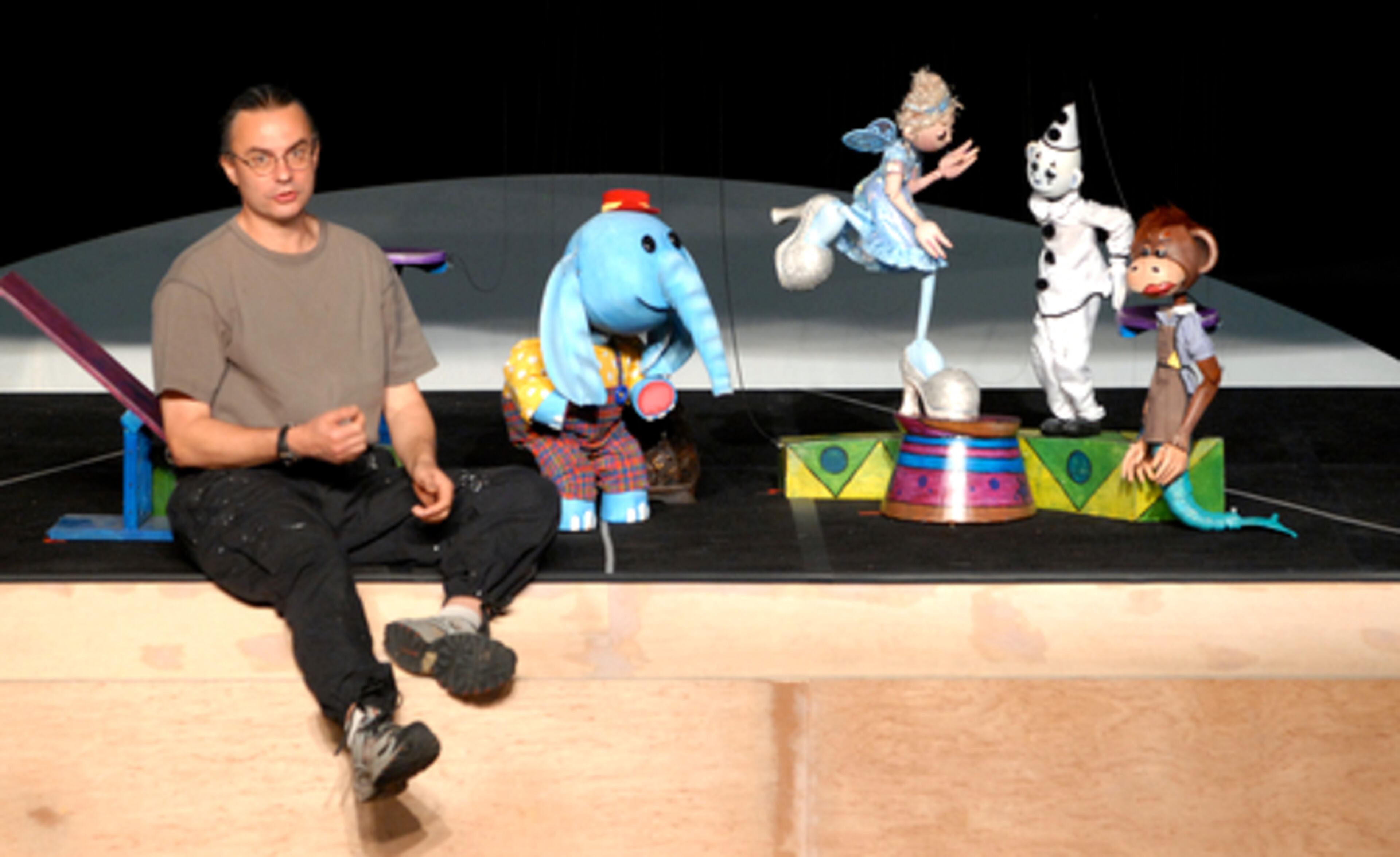 LUDWIG WROTE AND DIRECTED "Cinderella Della Circus," which runs April 10-June 22 at the Center for Puppetry Arts, 1404 Spring St. Tickets: 404-873-3391.