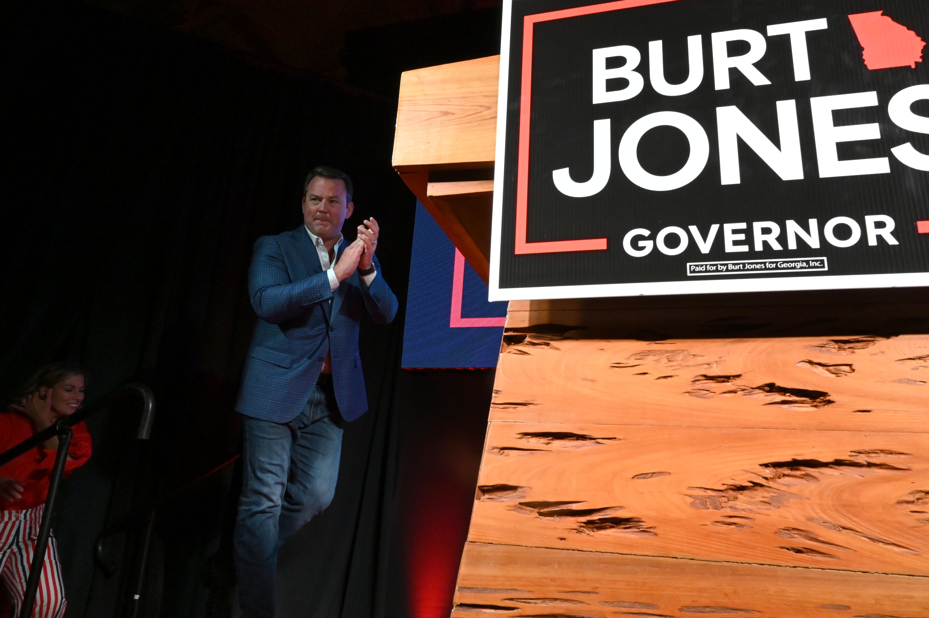 Burt Jones election night party