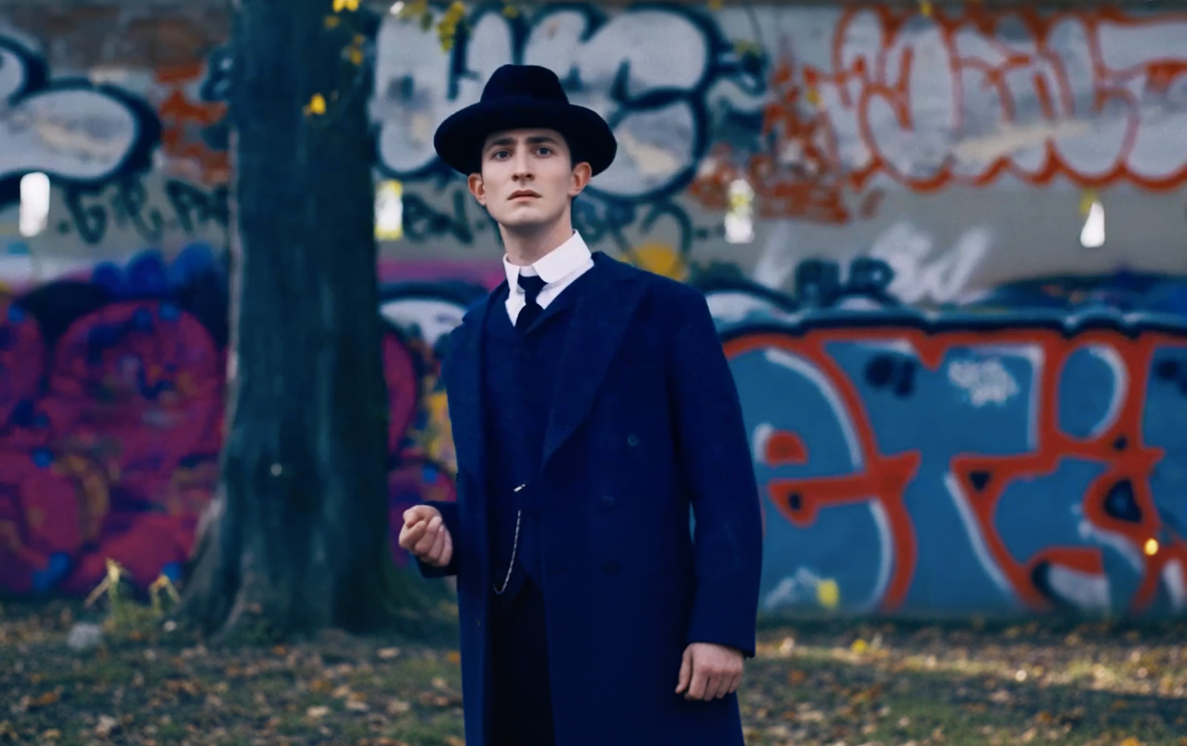 Idan Weiss as Franz Kafka in "Franz." (Courtesy of Films Boutique)