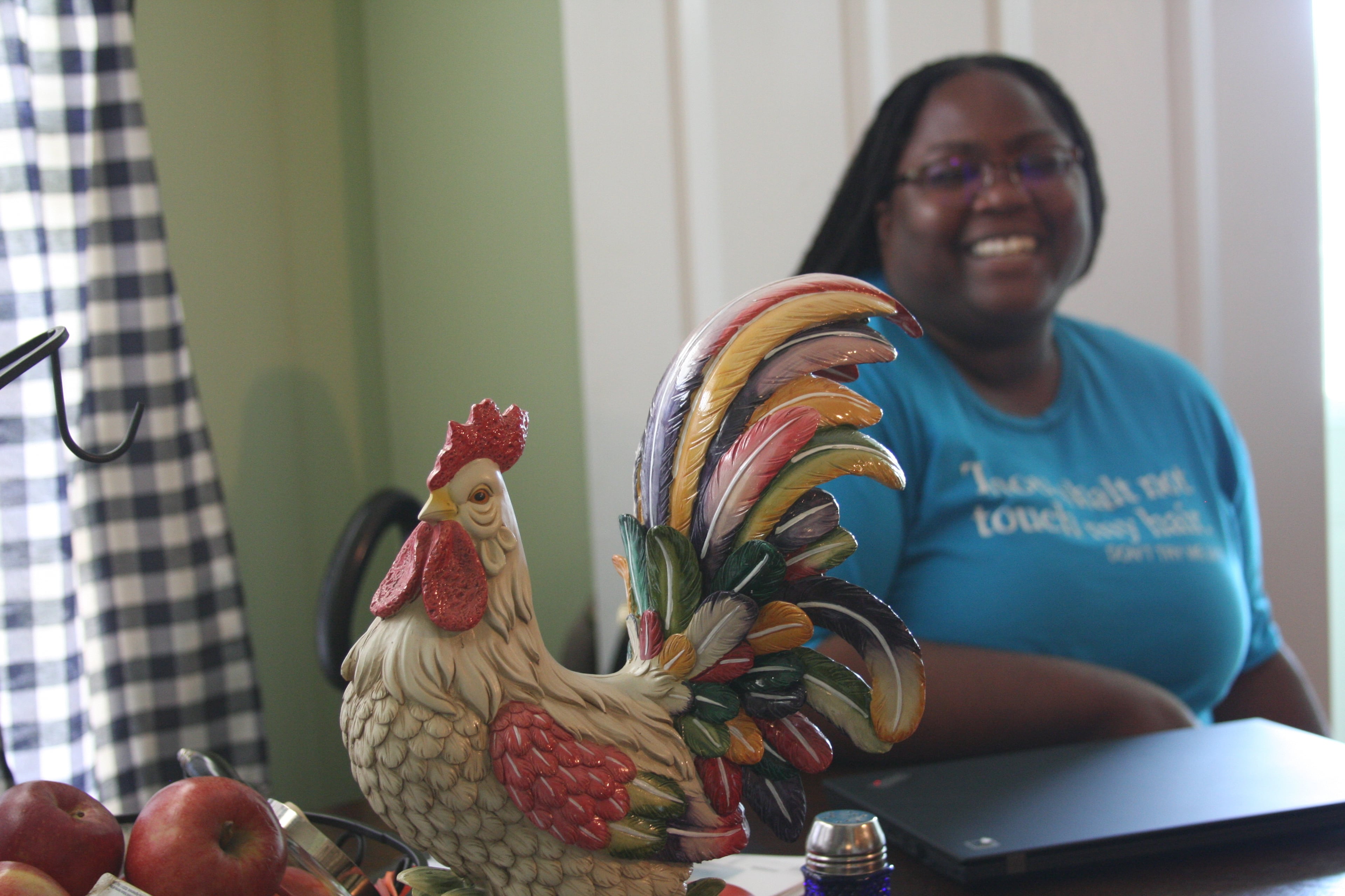 Once, when a college professor expressed his admiration for John Lewis, King admitted to him that she was the congressman's niece. She invited him to campus to deliver a lecture.