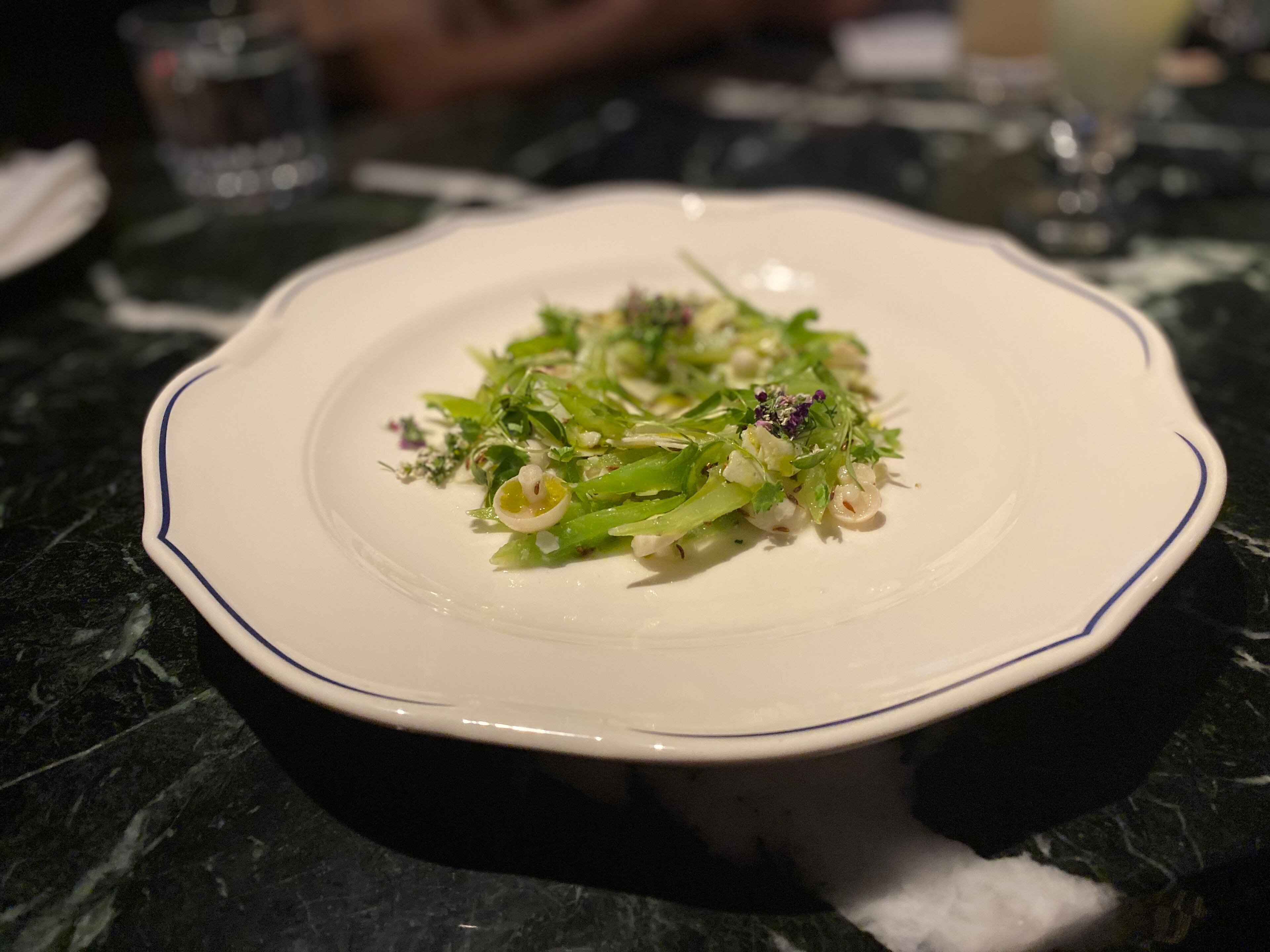 Celery Ceviche from The Betty. (Ligaya Figueras / ligaya.figueras@ajc.com)