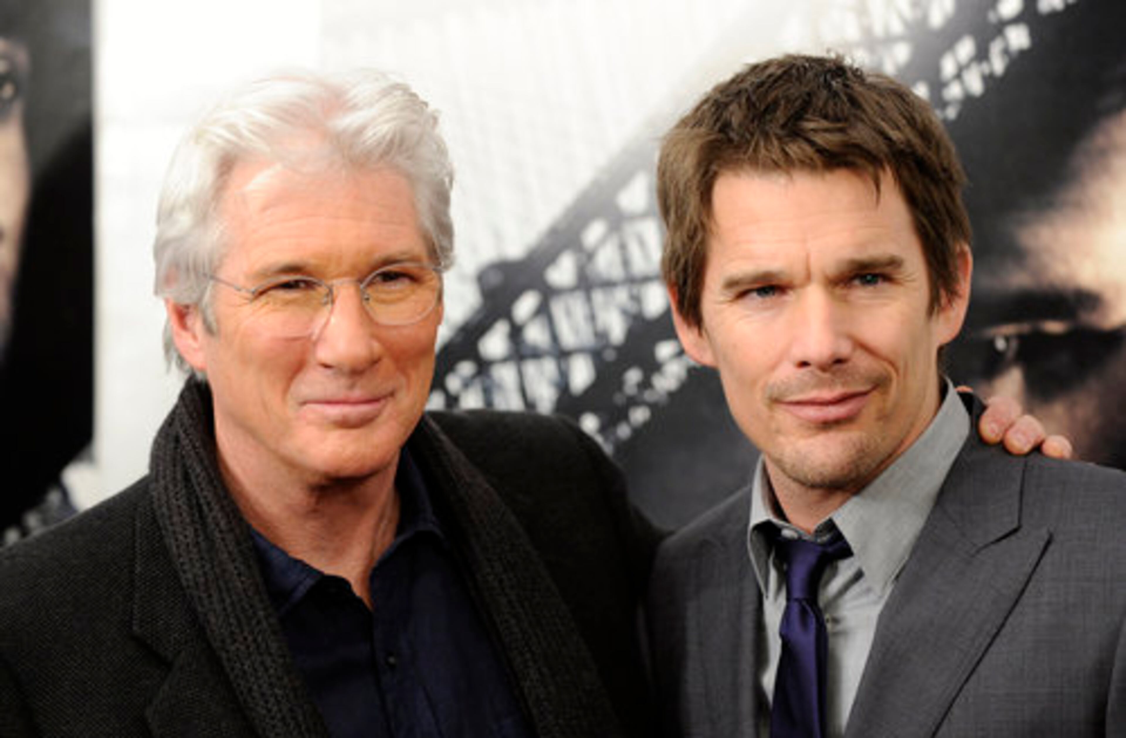 Richard Gere and Ethan Hawke led a star-studded cast at the premiere of "Brooklyn's Finest" in New York.