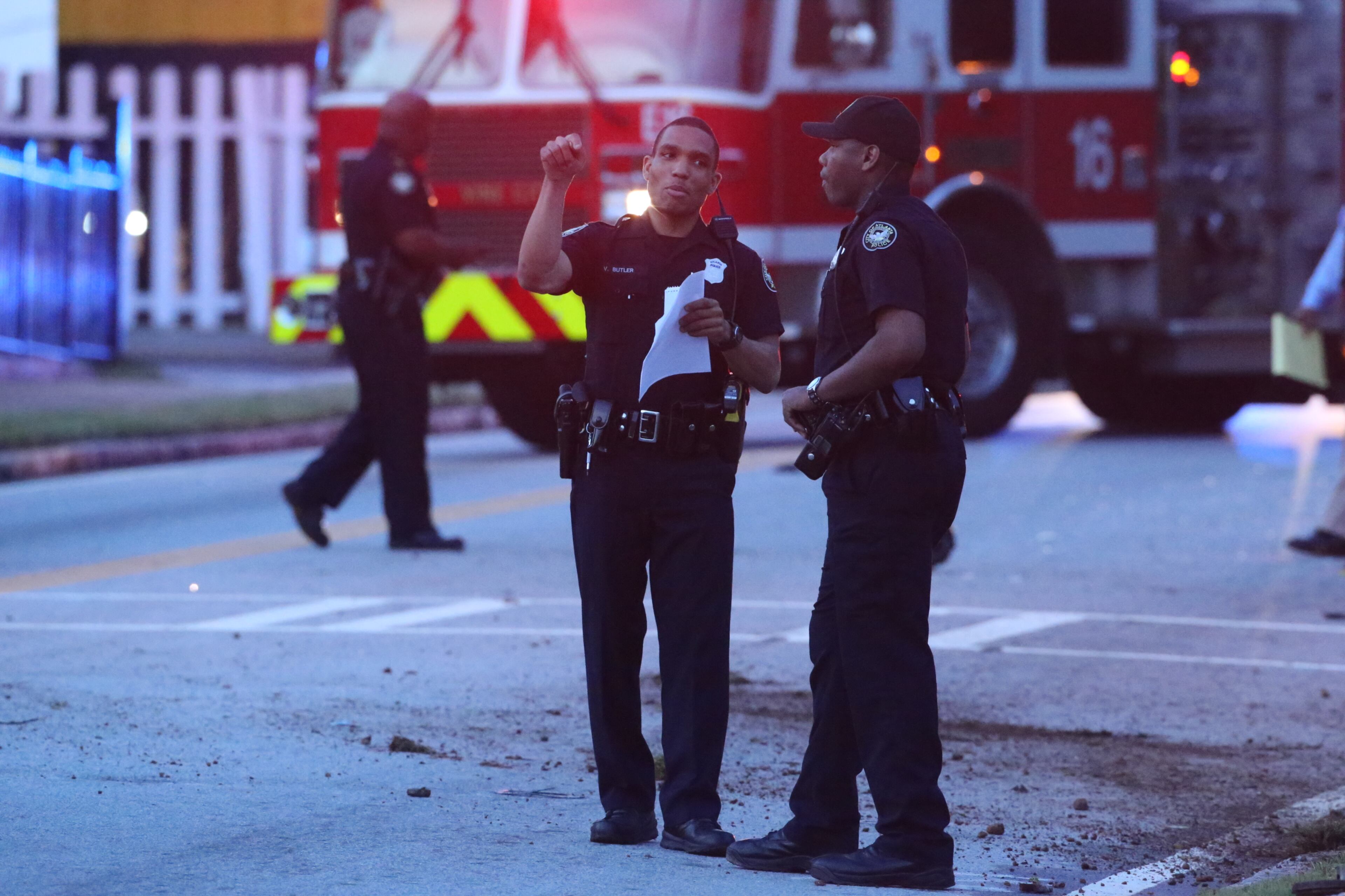 Two people were killed this morning in a wreck in Northwest Atlanta, according to police and news reports. A Jeep Cherokee struck a fire hydrant in the 700 block of Joseph E. Lowery Boulevard, according to police reports.